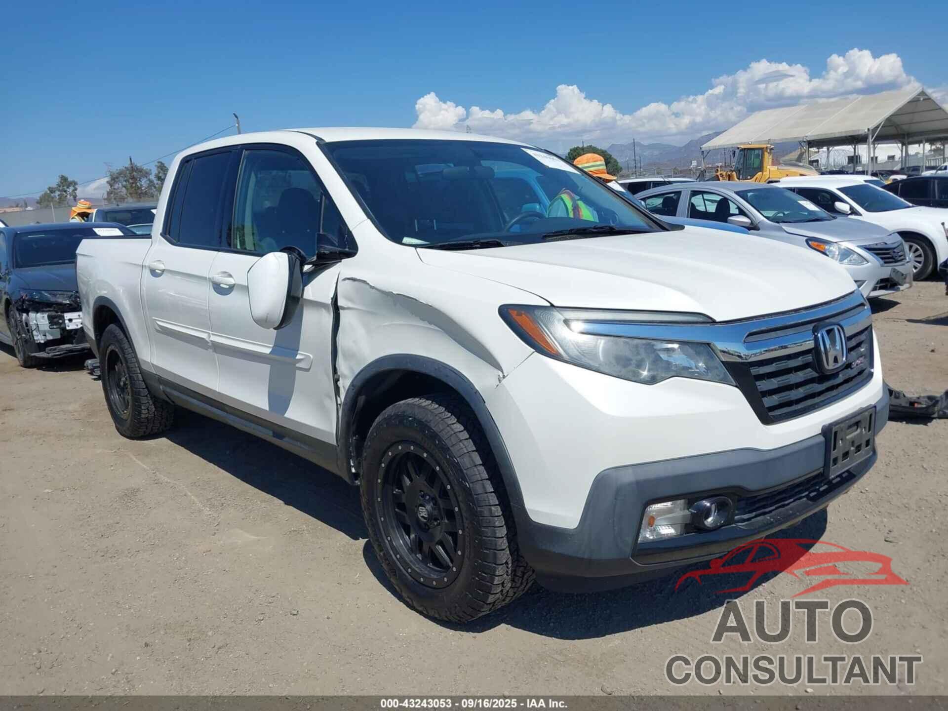 HONDA RIDGELINE 2018 - 5FPYK2F11JB000253
