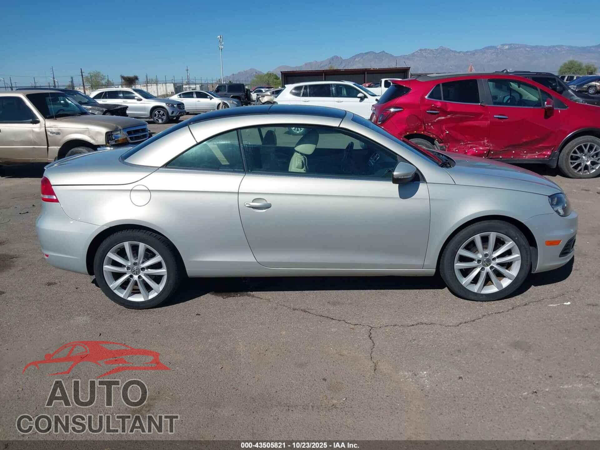 VOLKSWAGEN EOS 2012 - WVWBW7AH5CV003892