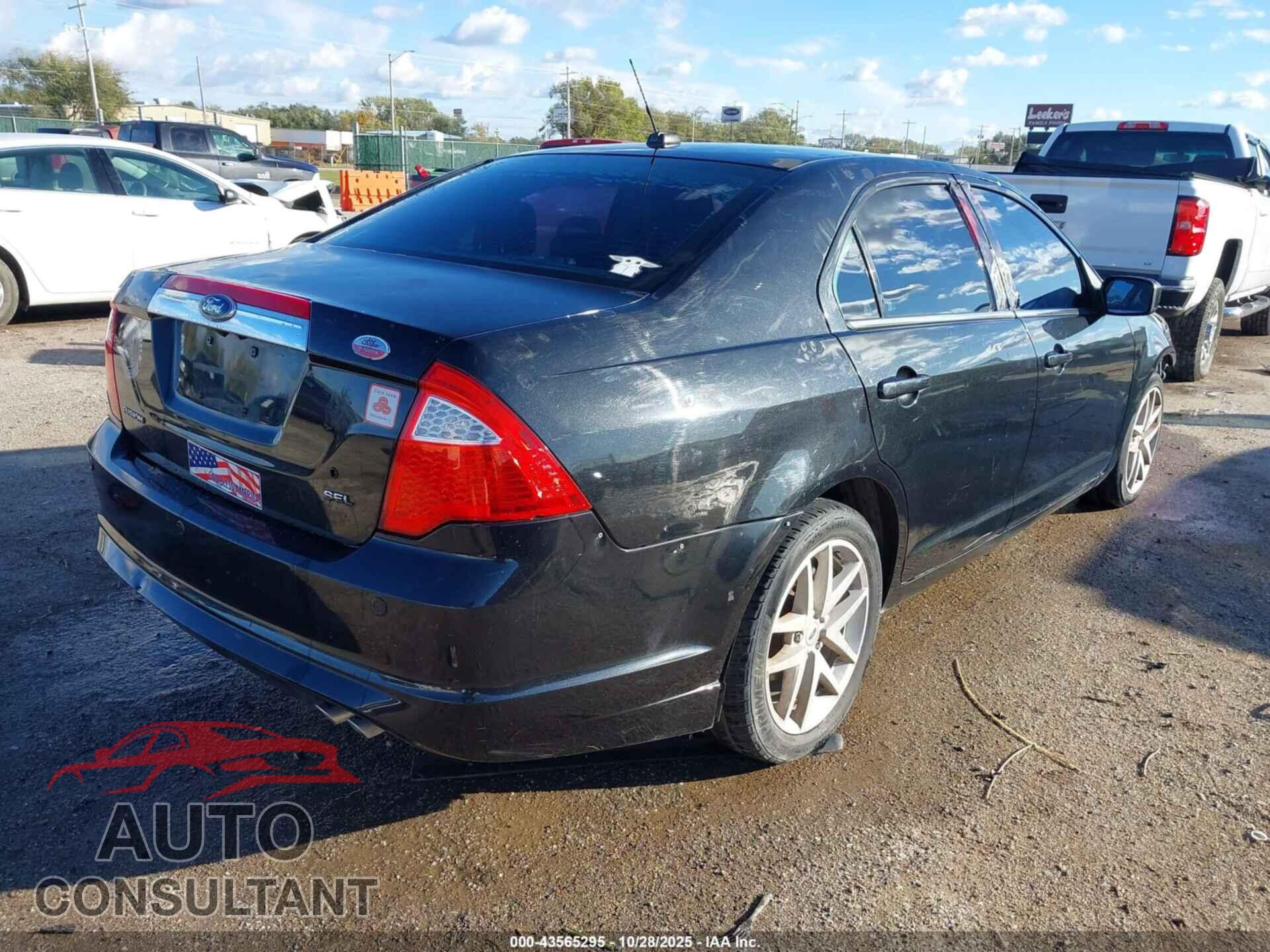 FORD FUSION 2012 - 3FAHP0JA0CR316109