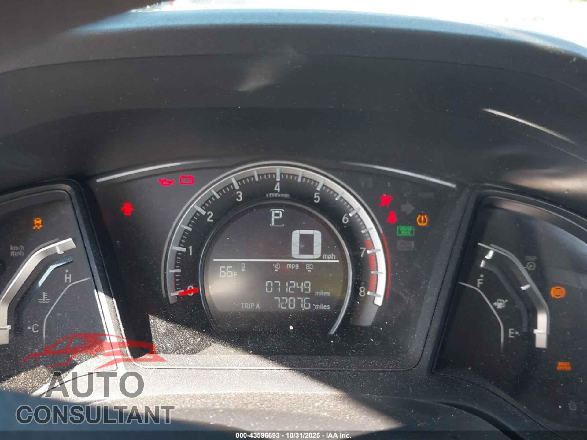 HONDA CIVIC 2016 - 19XFC2F55GE207775