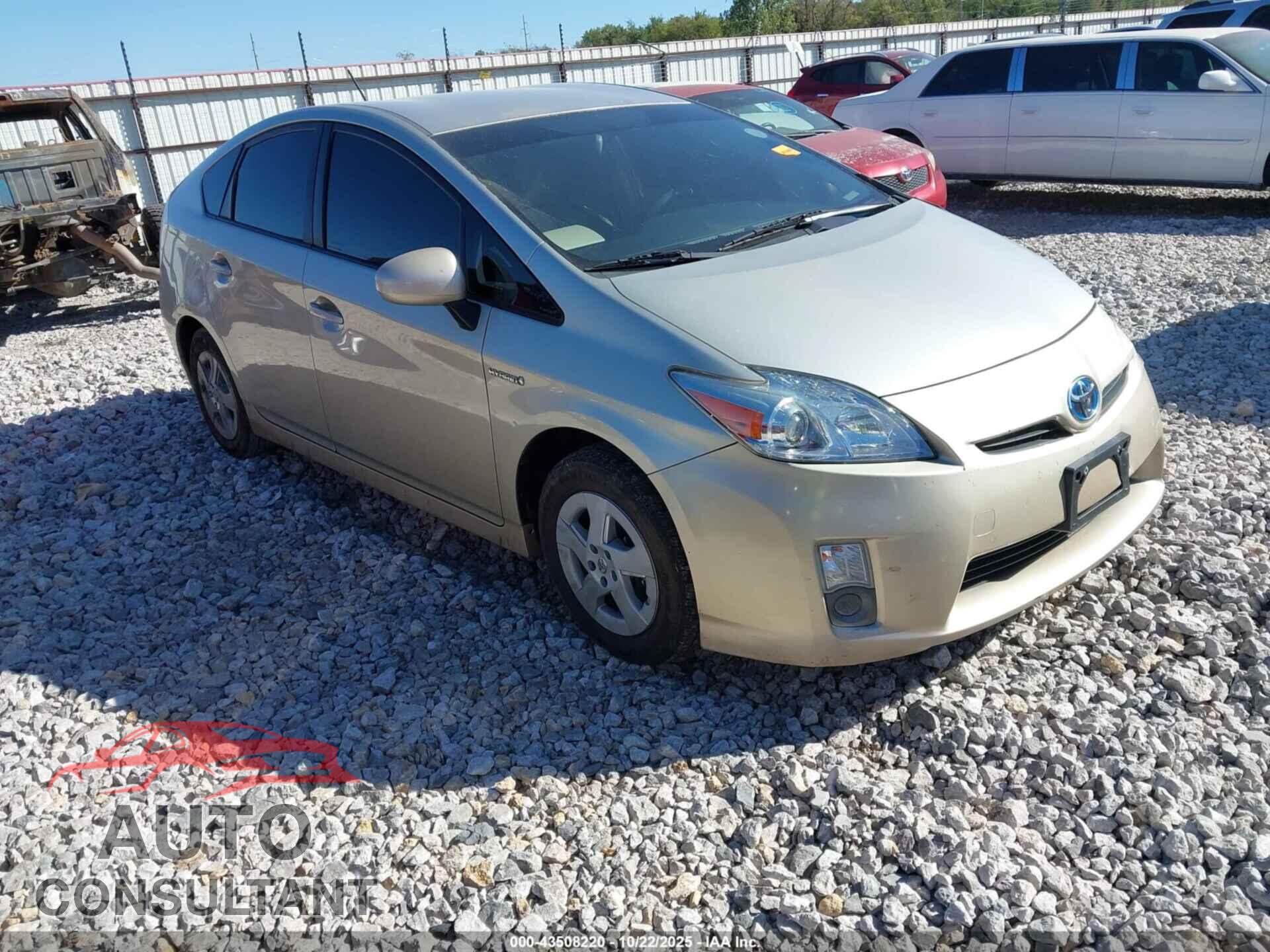 TOYOTA PRIUS 2010 - JTDKN3DU2A0028604