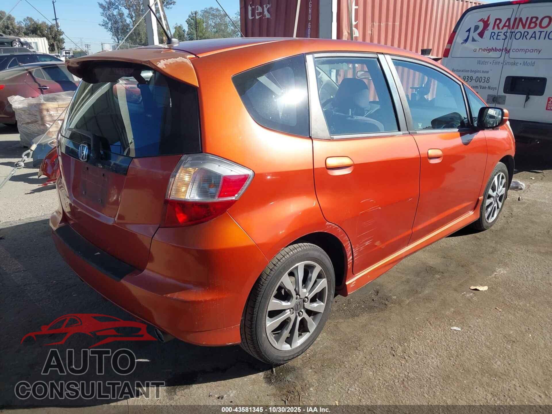 HONDA FIT 2012 - JHMGE8H57CC012551