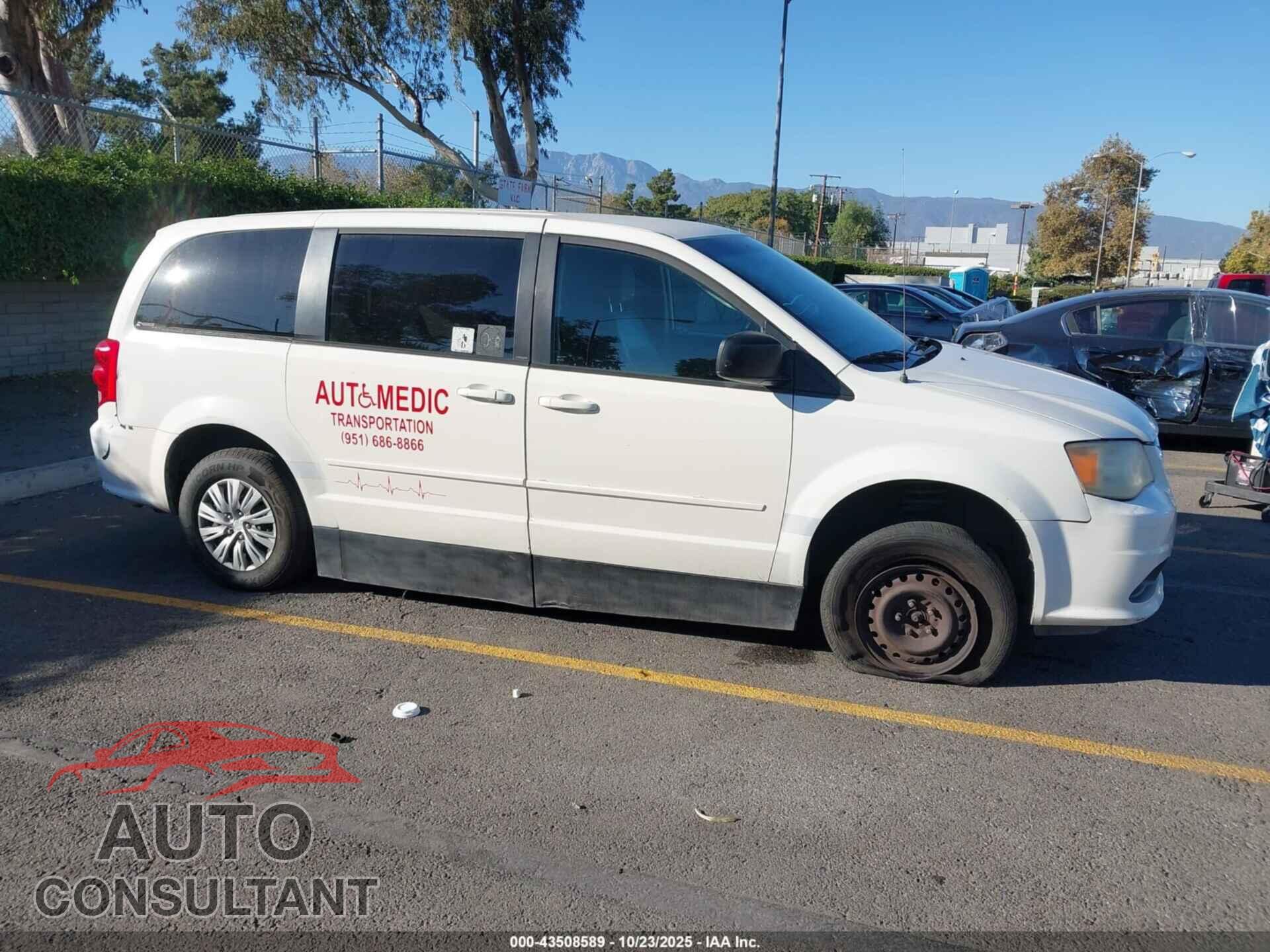 DODGE GRAND CARAVAN 2012 - 2C4RDGBG7CR220583