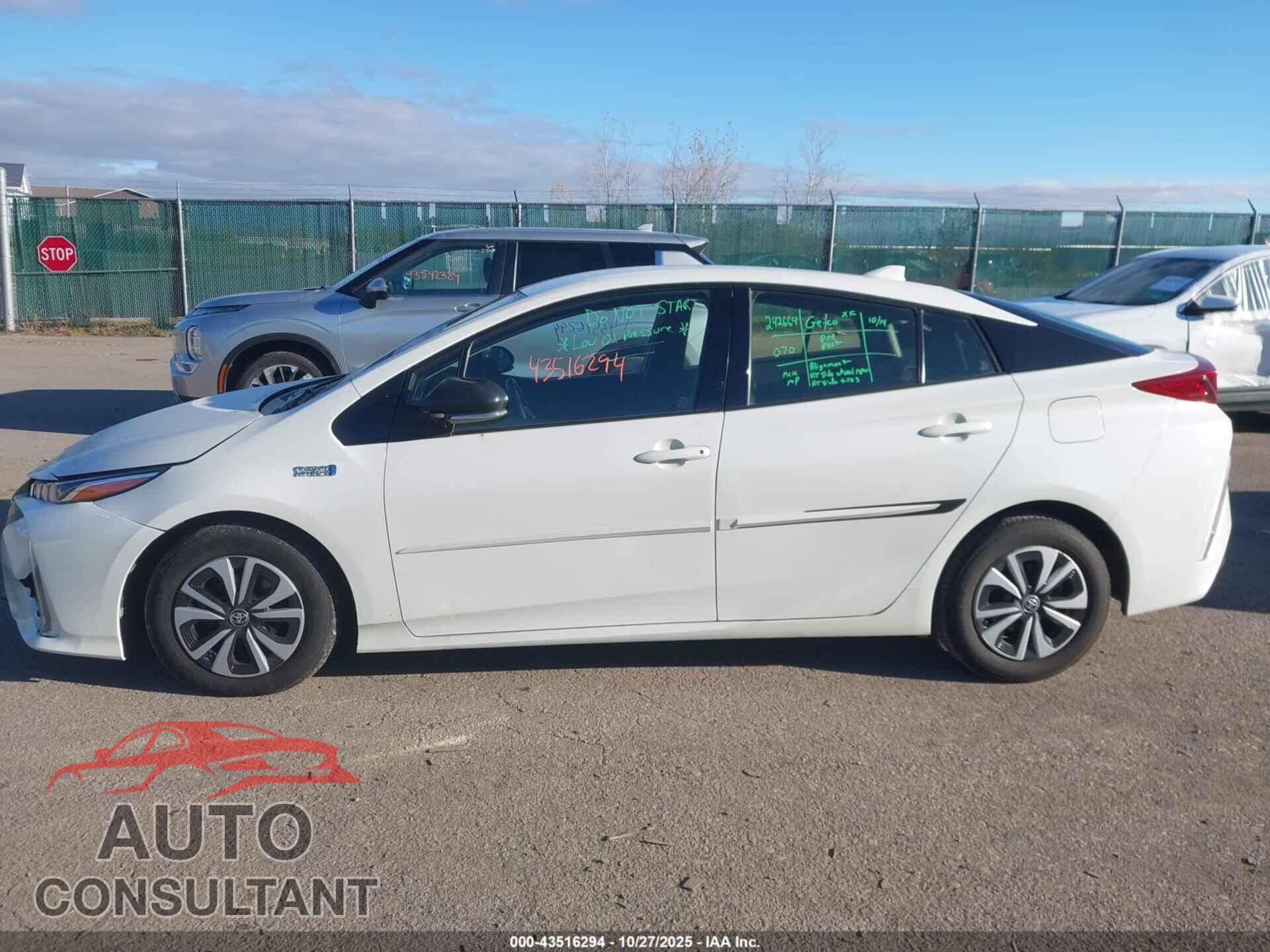 TOYOTA PRIUS PRIME 2017 - JTDKARFP9H3004024