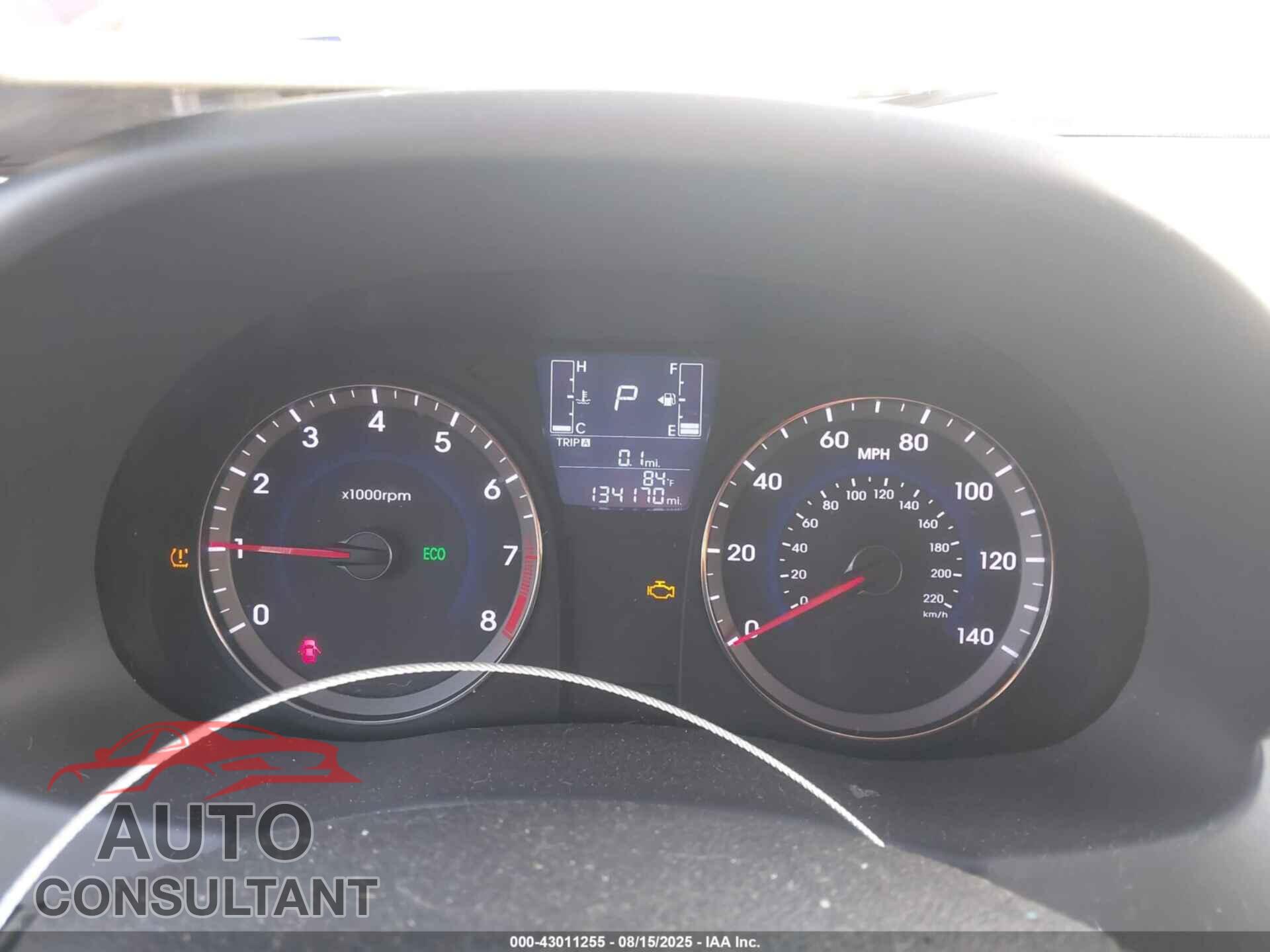 HYUNDAI ACCENT 2015 - KMHCT4AE1FU908508