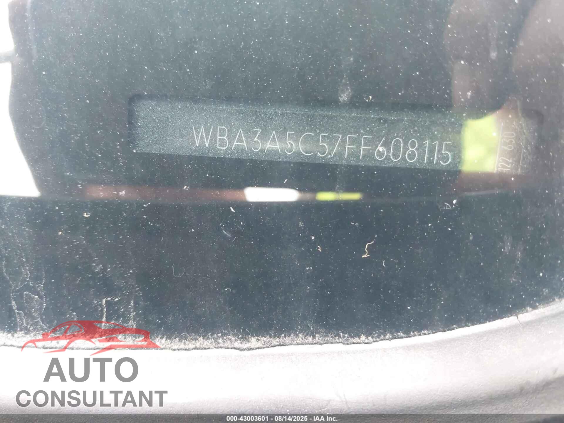 BMW 328I 2015 - WBA3A5C57FF608115