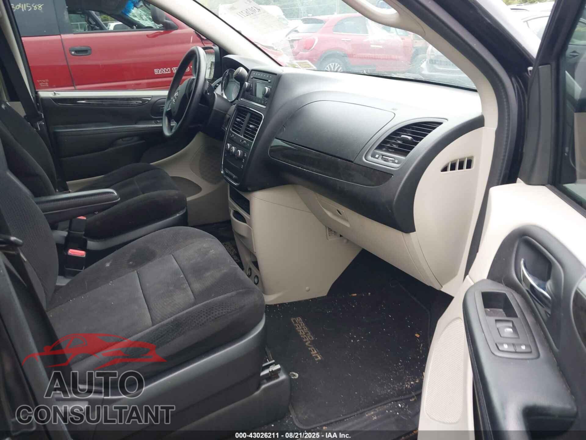 DODGE GRAND CARAVAN 2014 - 2C4RDGBG3ER167870