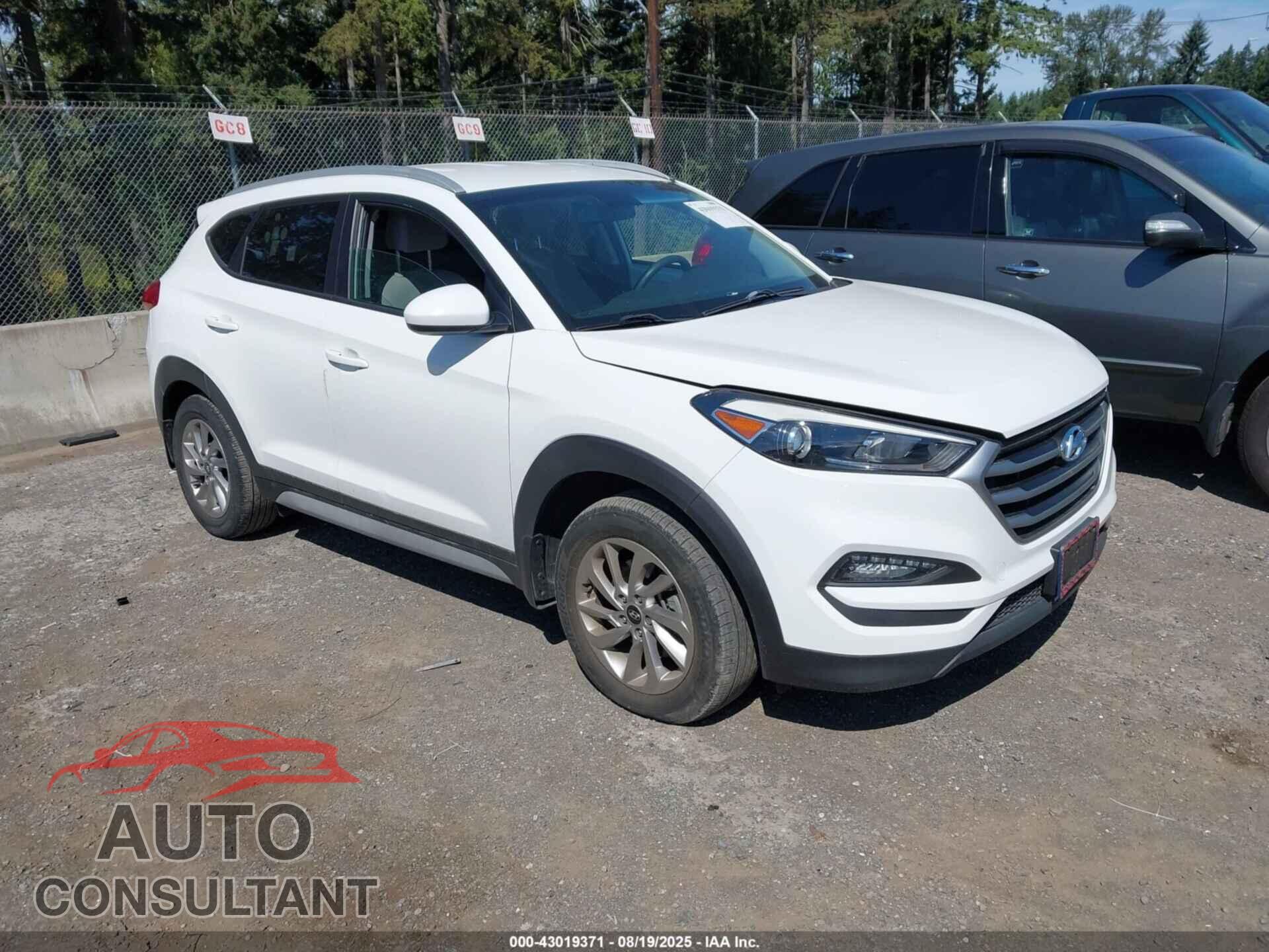 HYUNDAI TUCSON 2017 - KM8J3CA47HU516287