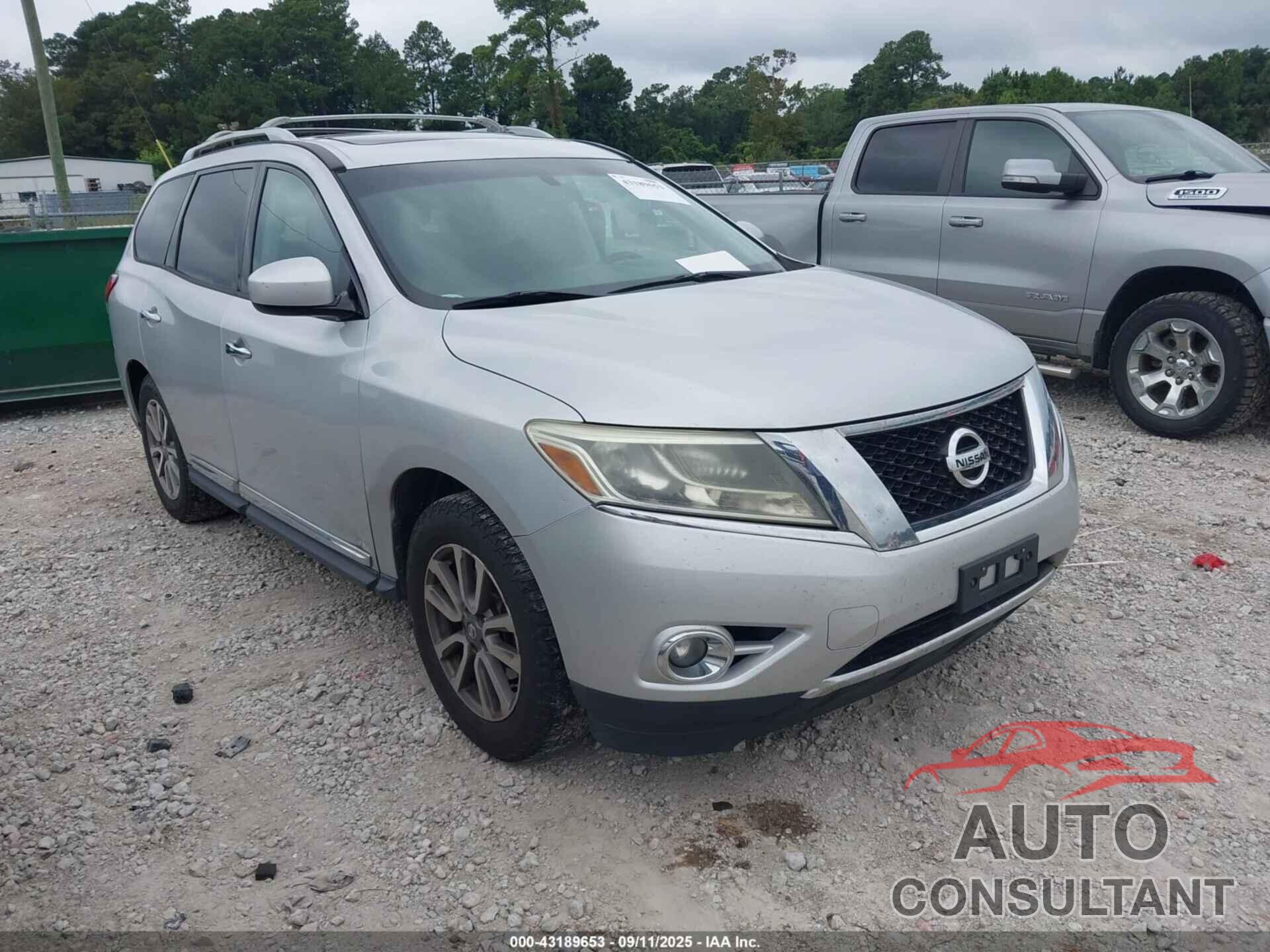 NISSAN PATHFINDER 2014 - 5N1AR2MN4EC626244