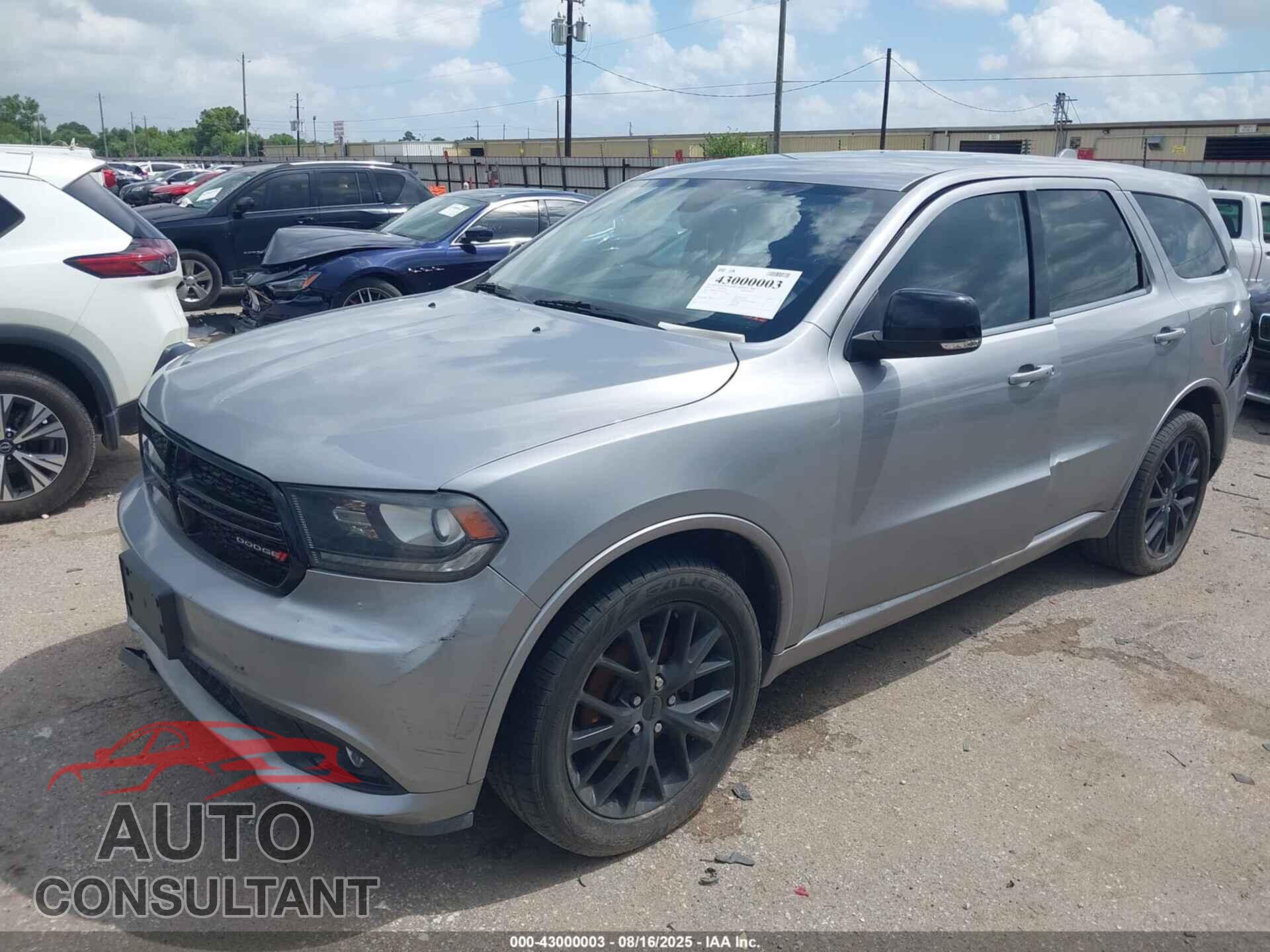 DODGE DURANGO 2015 - 1C4RDHDG0FC187619