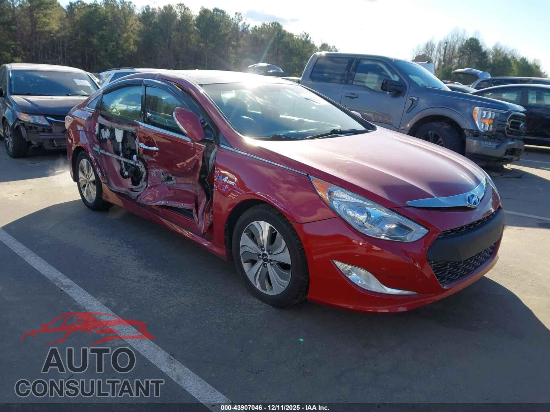 HYUNDAI SONATA HYBRID 2014 - KMHEC4A45EA104955