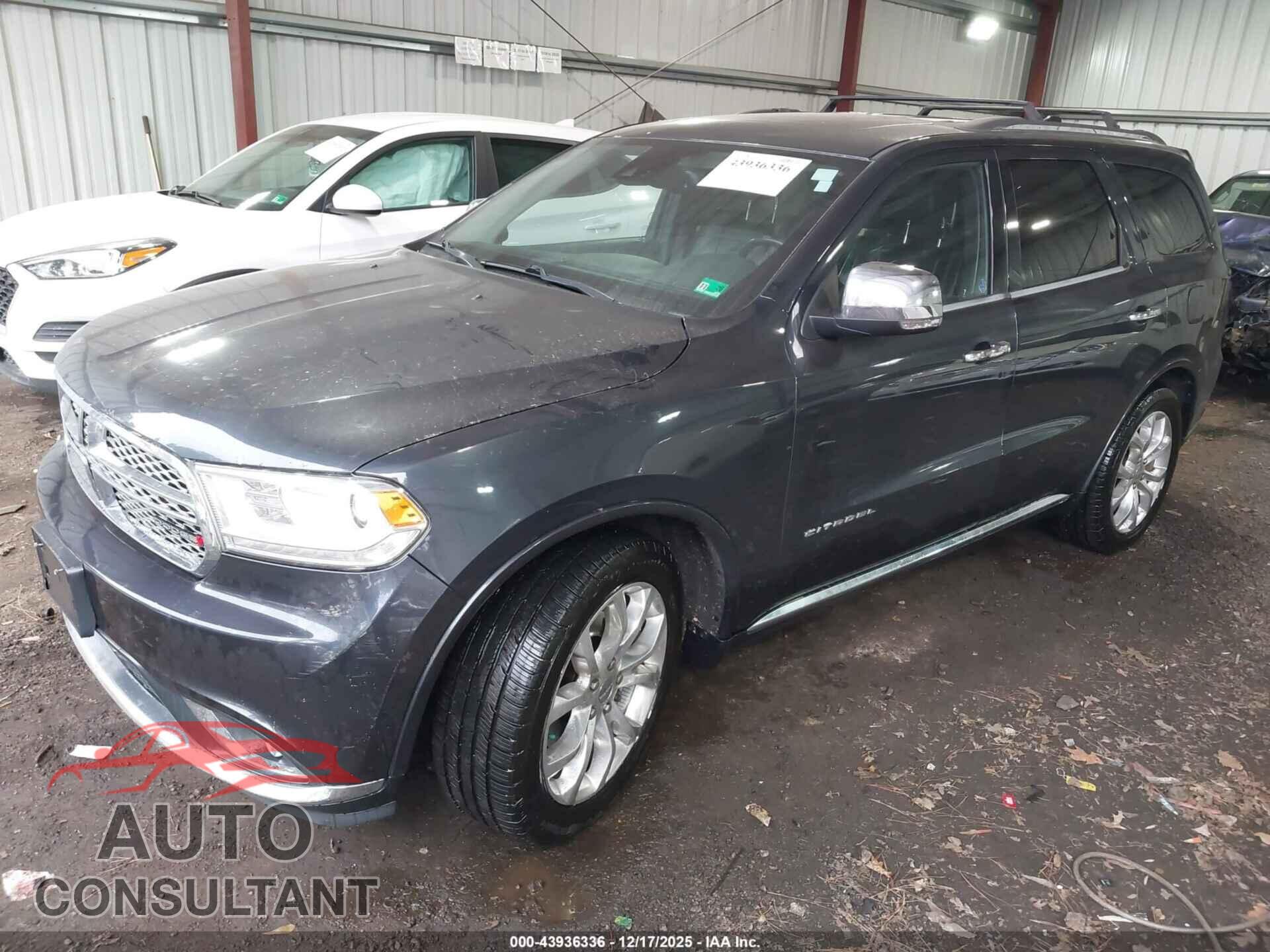 DODGE DURANGO 2016 - 1C4RDHEG3GC330806
