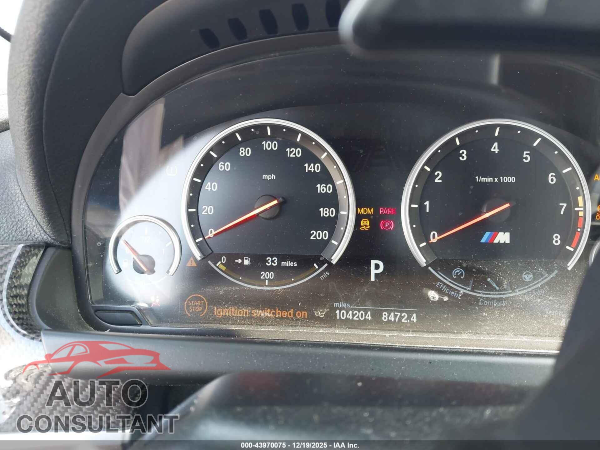 BMW M6 2014 - WBSLZ9C53EDZ78256