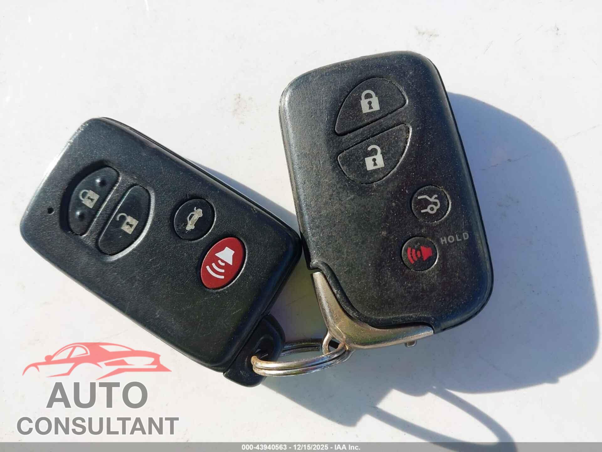 LEXUS ES 350 2009 - JTHBJ46G292280702