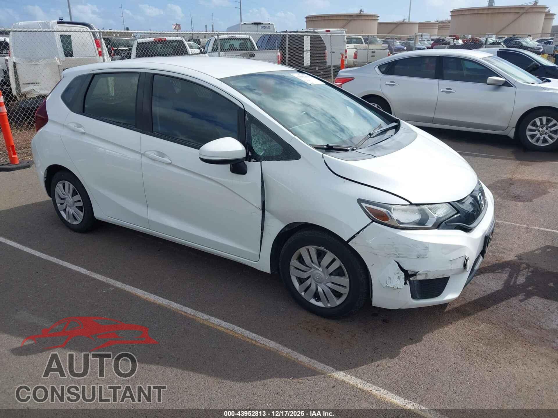 HONDA FIT 2017 - JHMGK5H51HS022335
