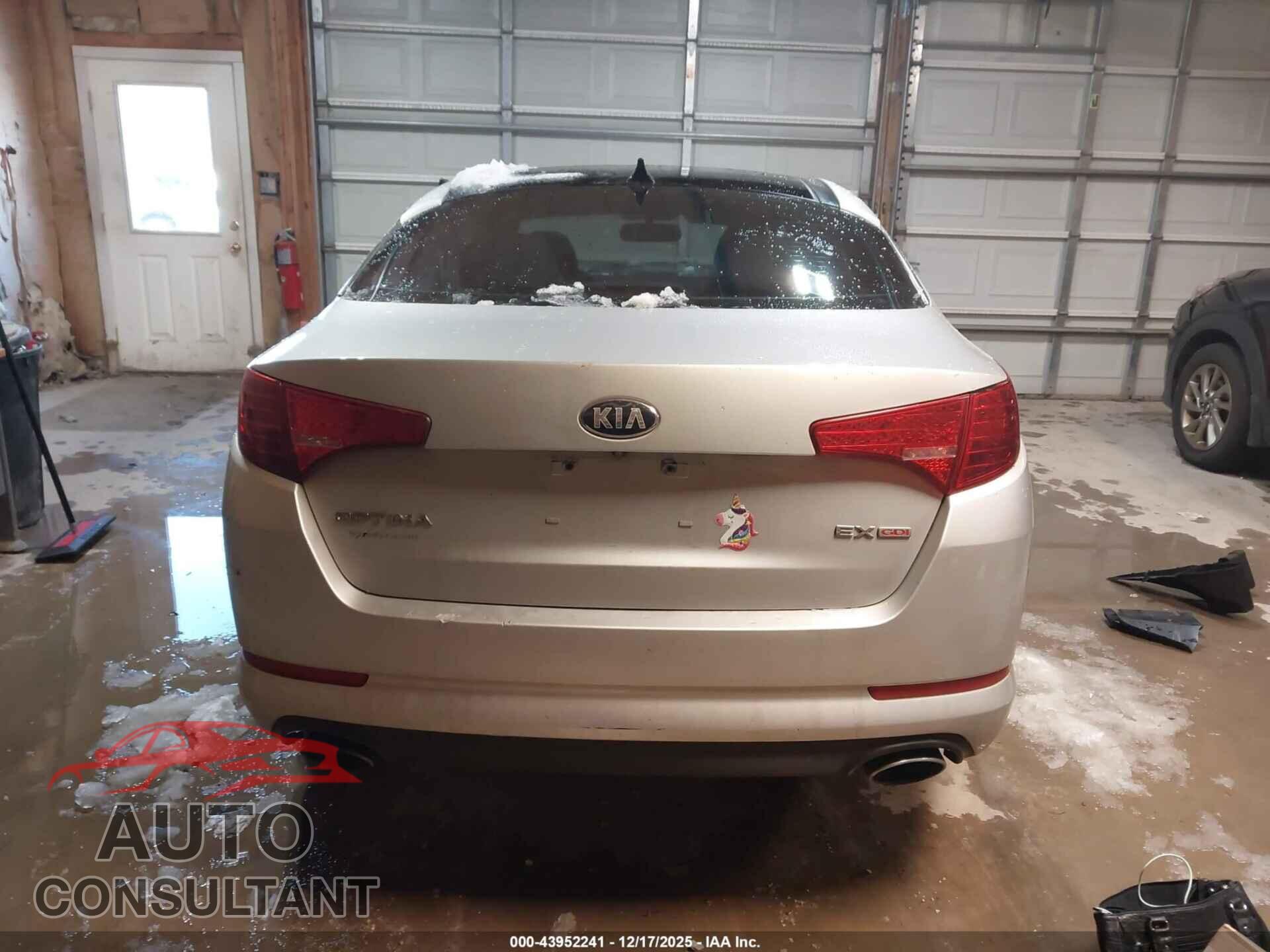 KIA OPTIMA 2012 - 5XXGN4A72CG035855