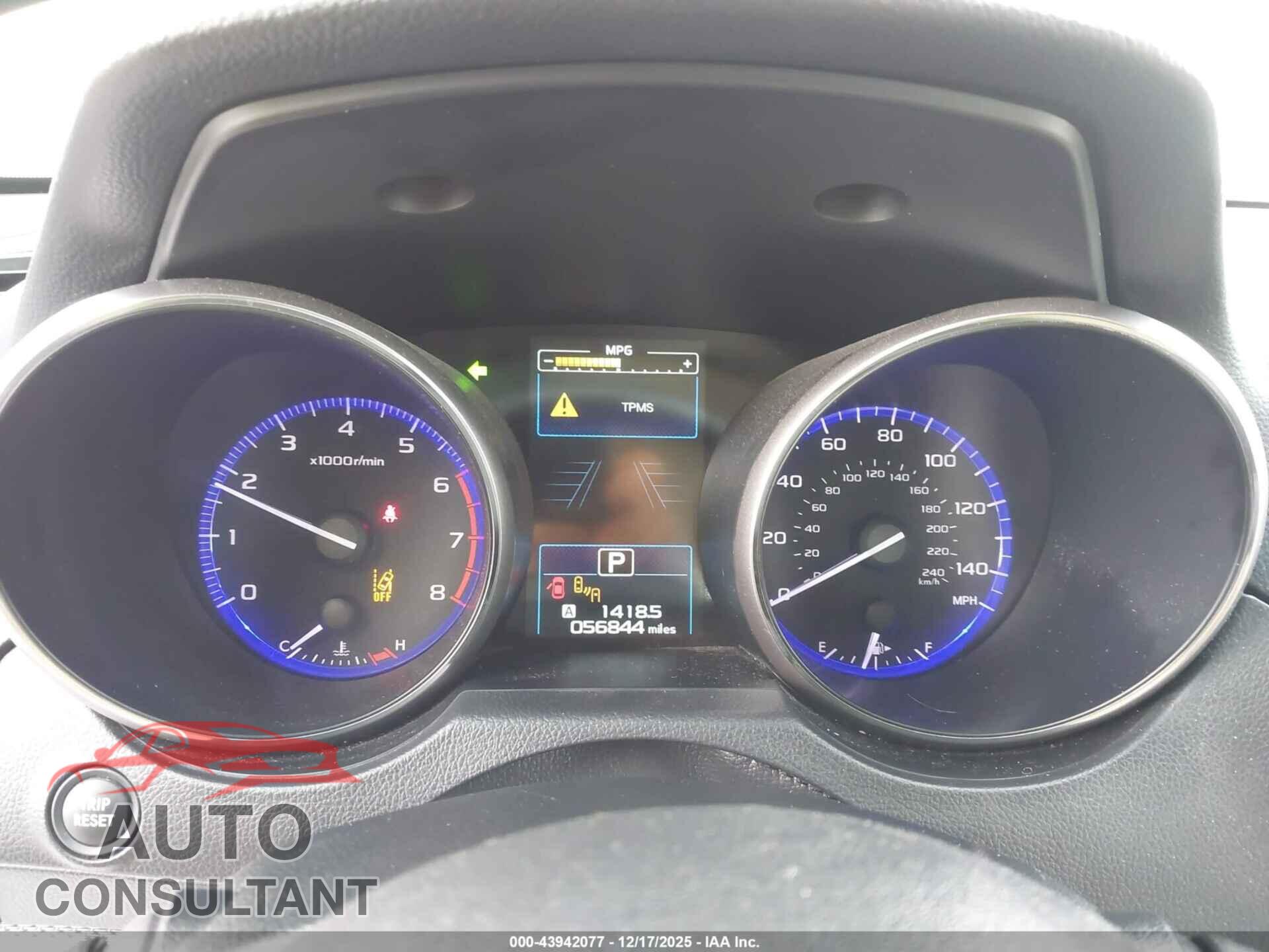 SUBARU LEGACY 2018 - 4S3BNAH62J3019707