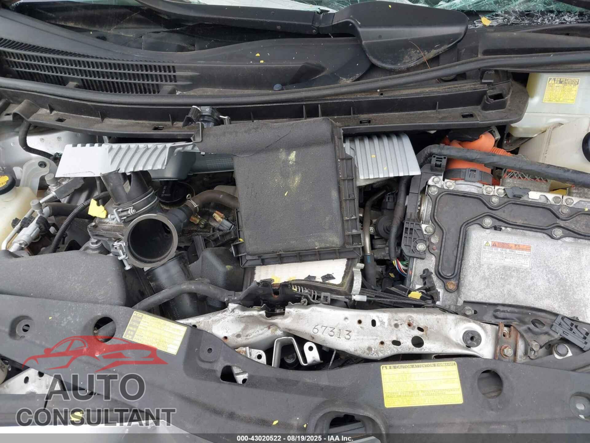 TOYOTA PRIUS 2012 - JTDKN3DU1C1538780