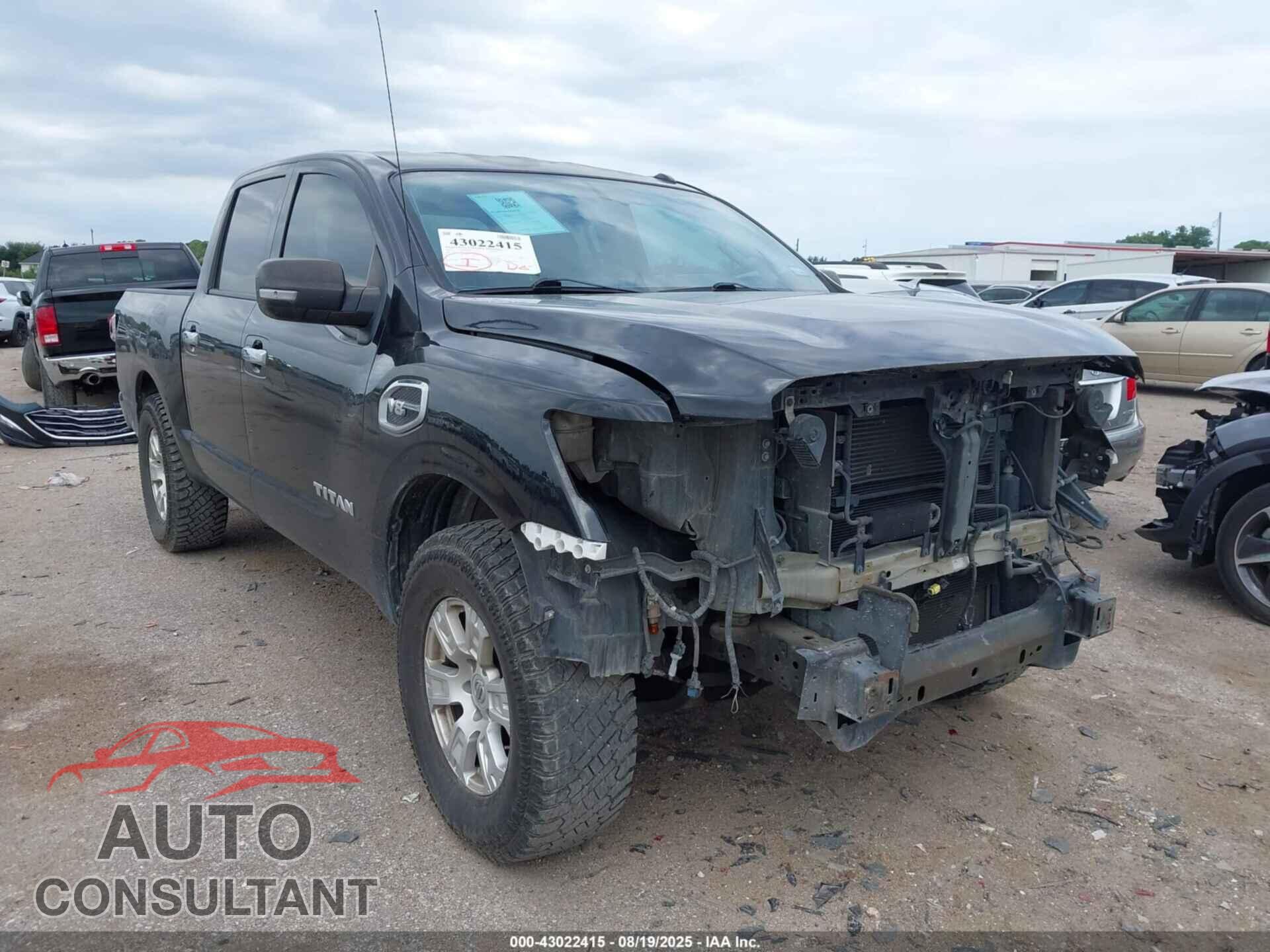 NISSAN TITAN 2017 - 1N6AA1EK1HN532712