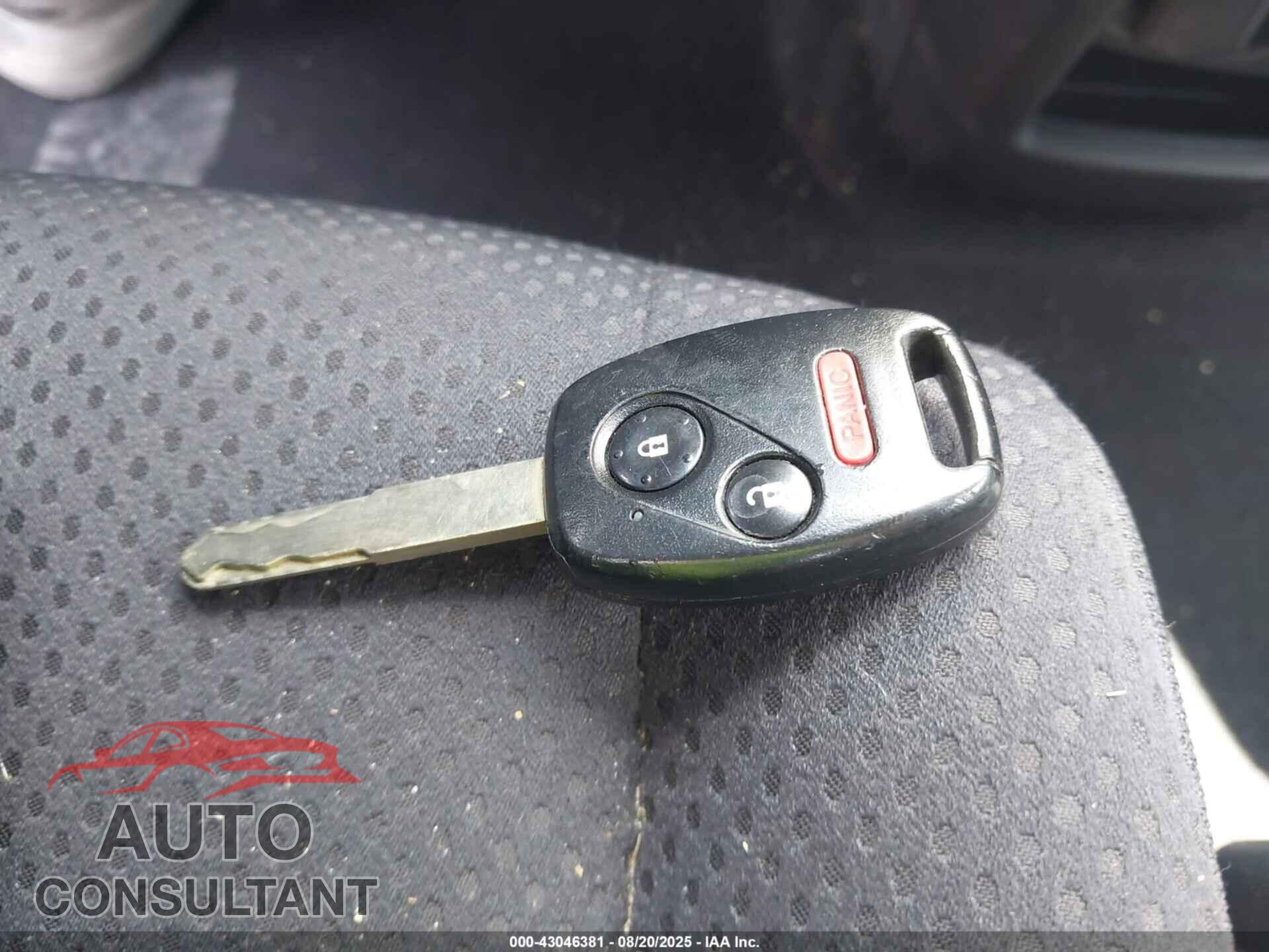 HONDA CR-V 2009 - 5J6RE48339L043977