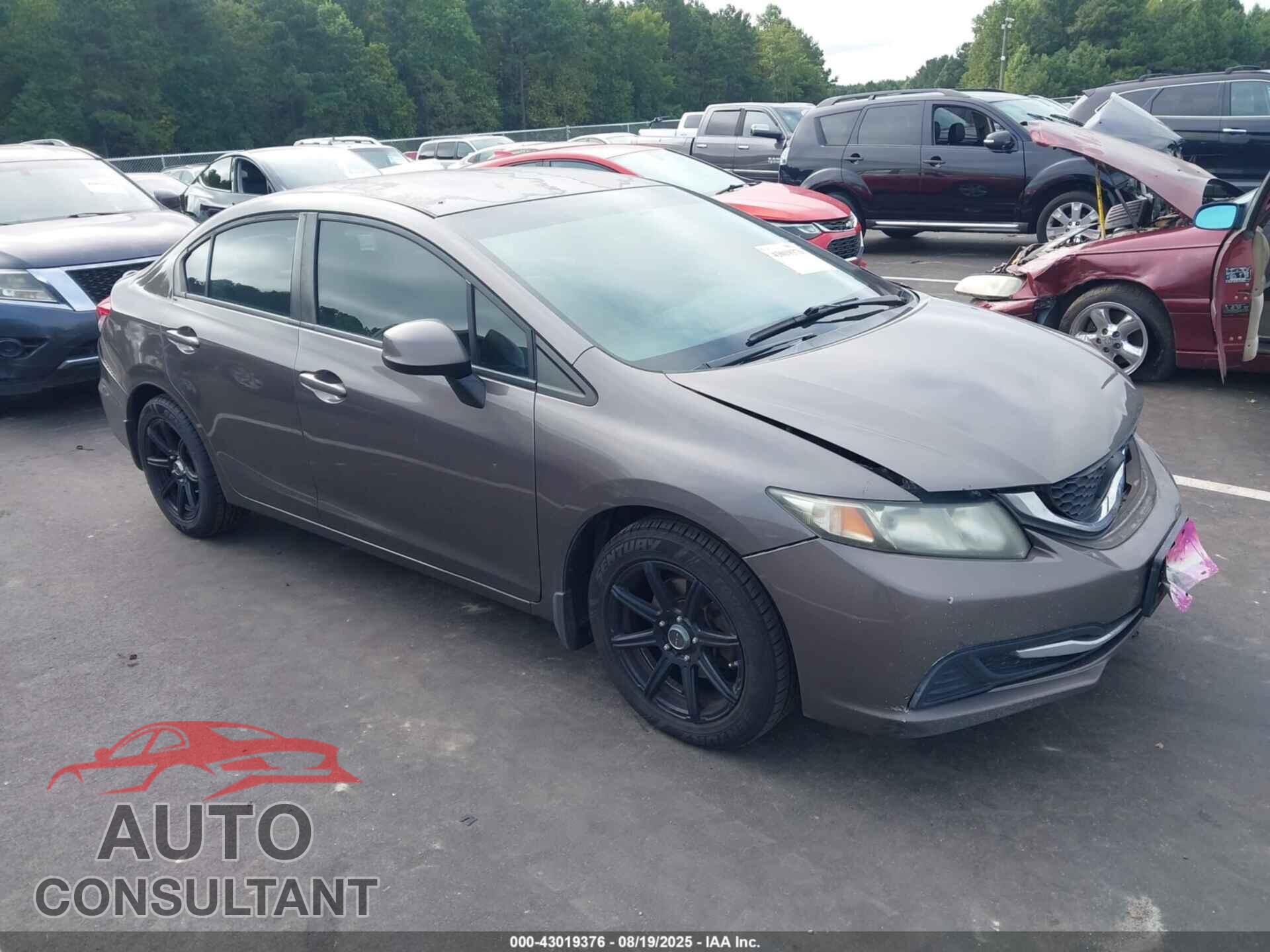 HONDA CIVIC 2013 - 2HGFB2F58DH559768