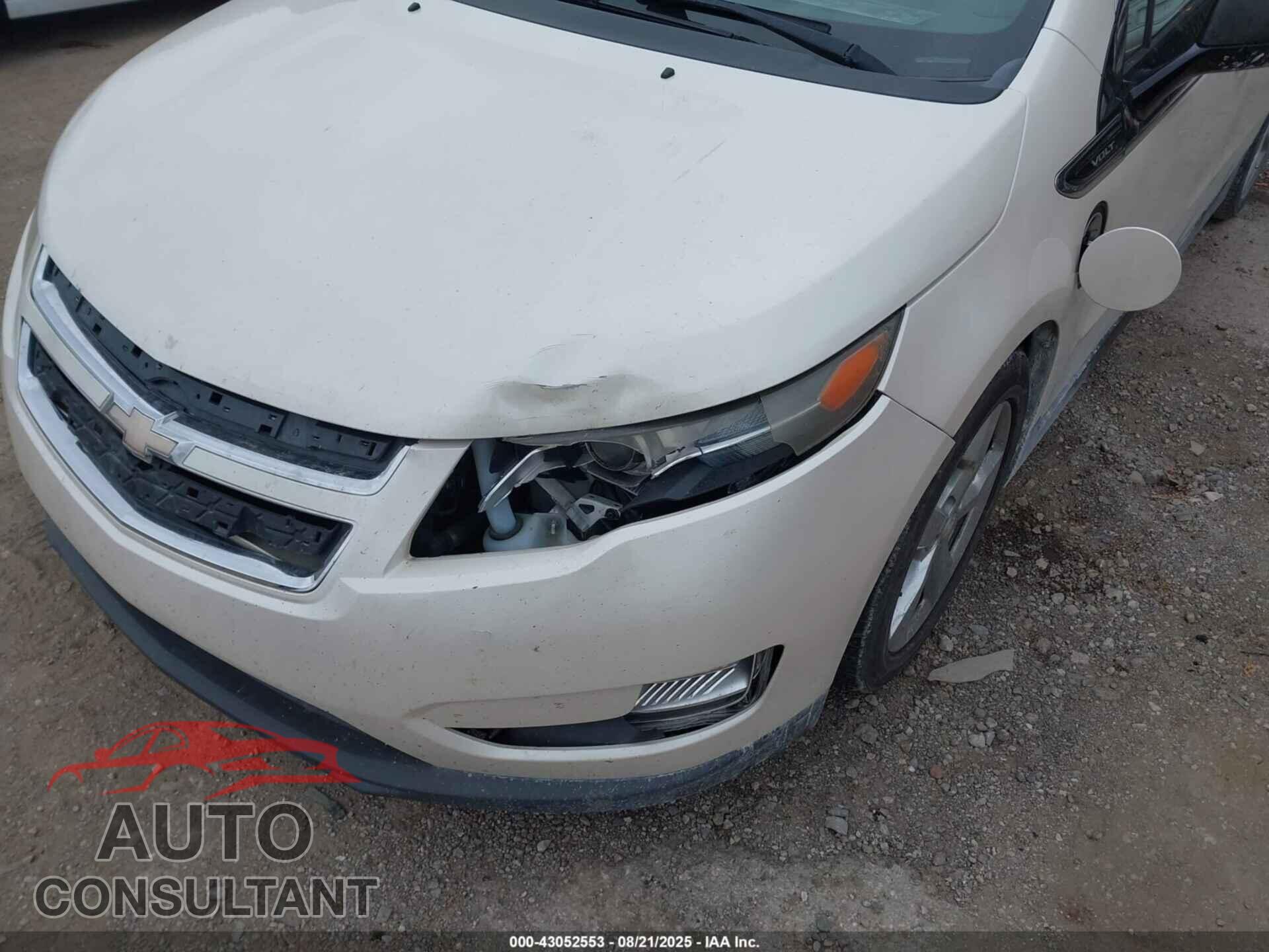 CHEVROLET VOLT 2012 - 1G1RB6E48CU103172