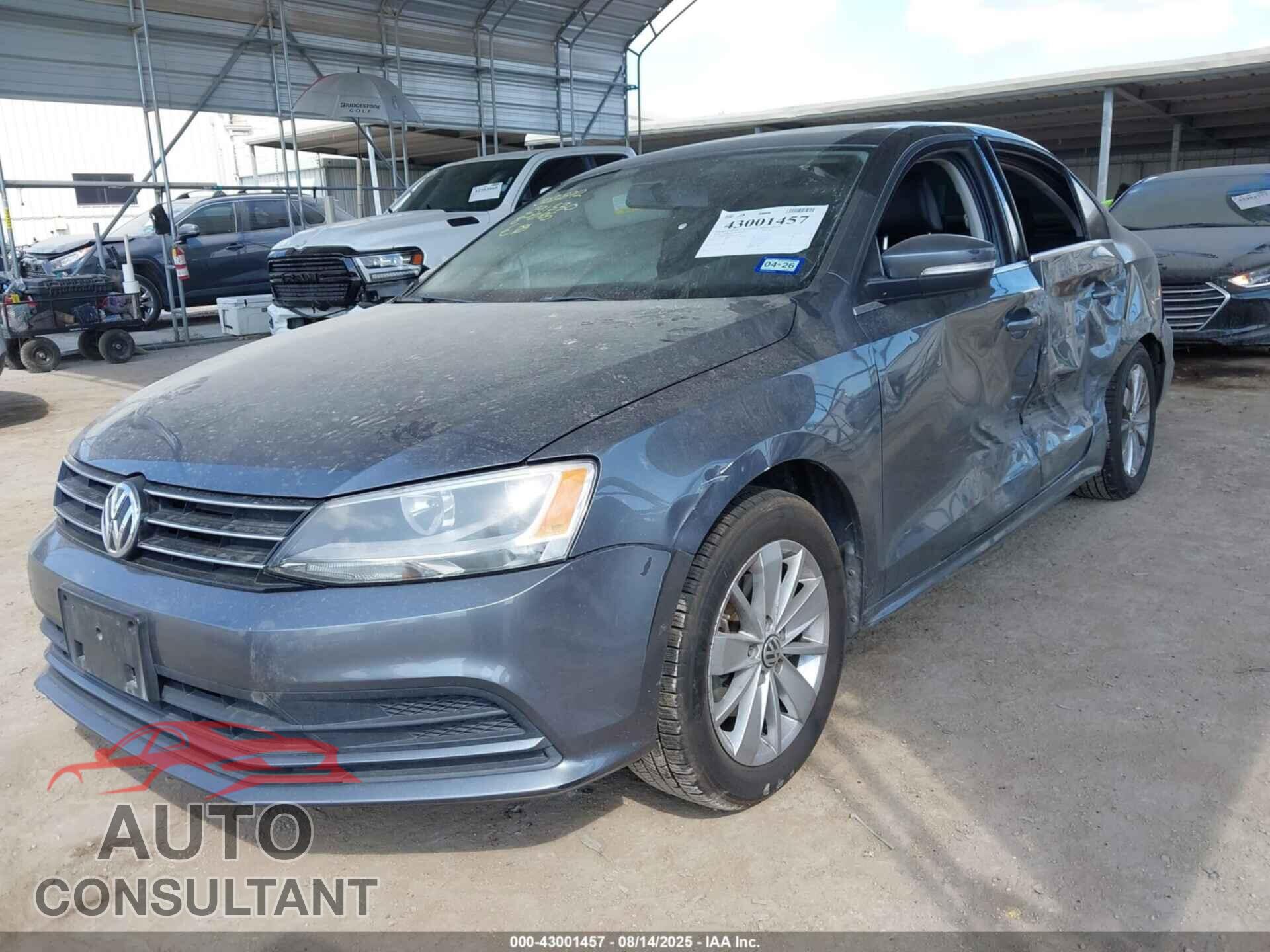 VOLKSWAGEN JETTA 2015 - 3VWD17AJ2FM291330