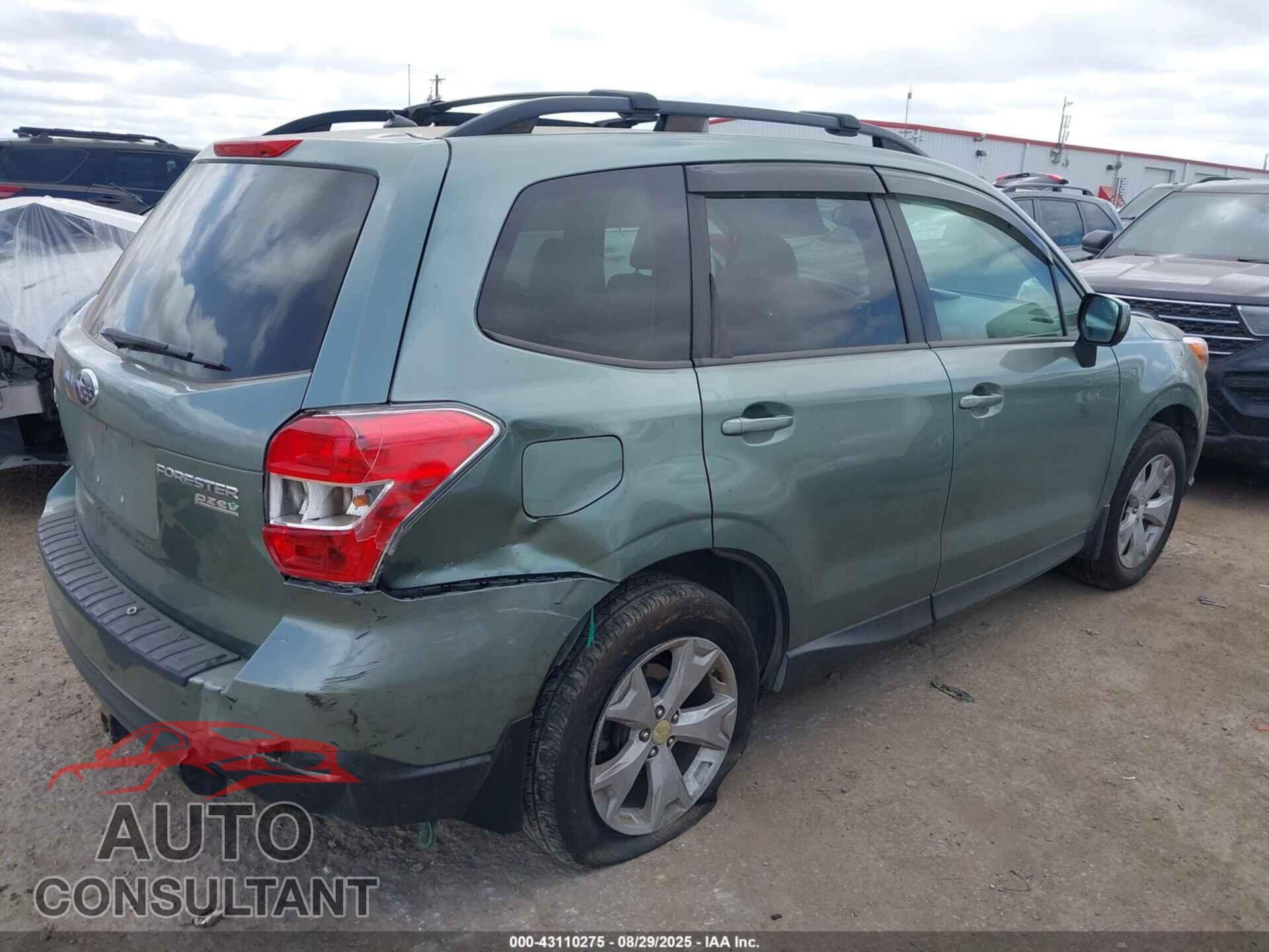 SUBARU FORESTER 2015 - JF2SJADC6FH839078