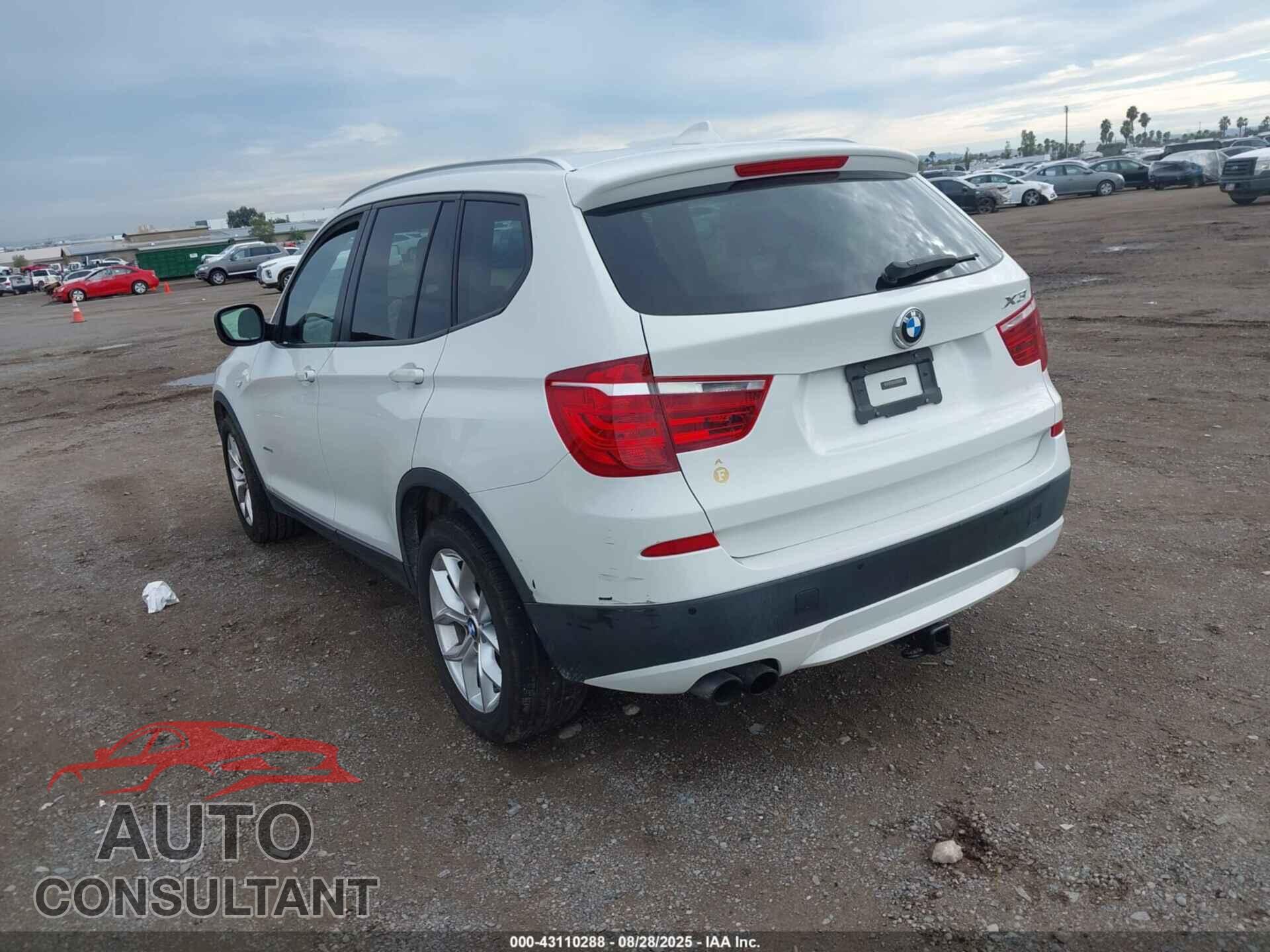 BMW X3 2013 - 5UXWX9C5XD0D00122