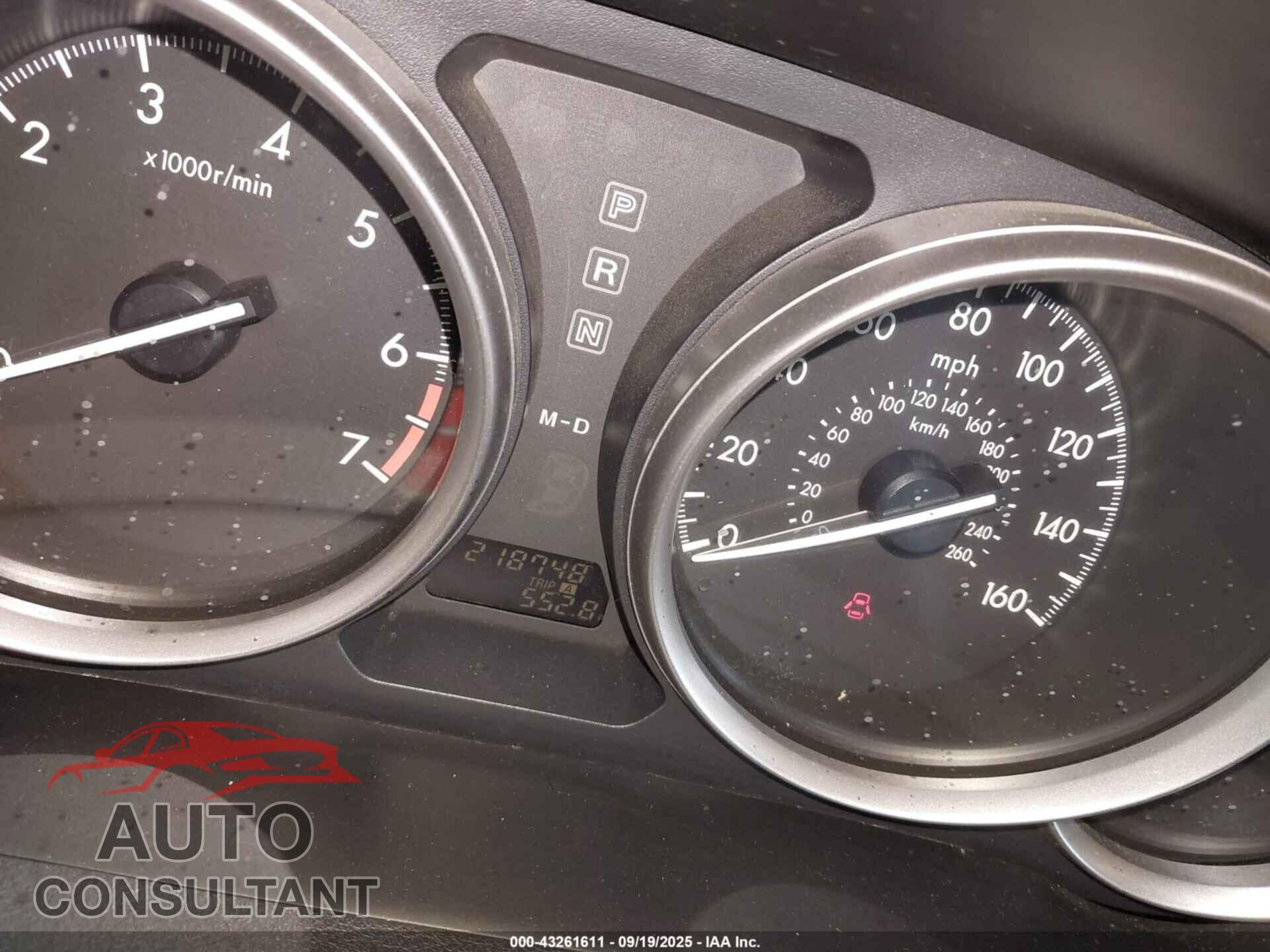 MAZDA MAZDA6 2012 - 1YVHZ8DH1C5M34193