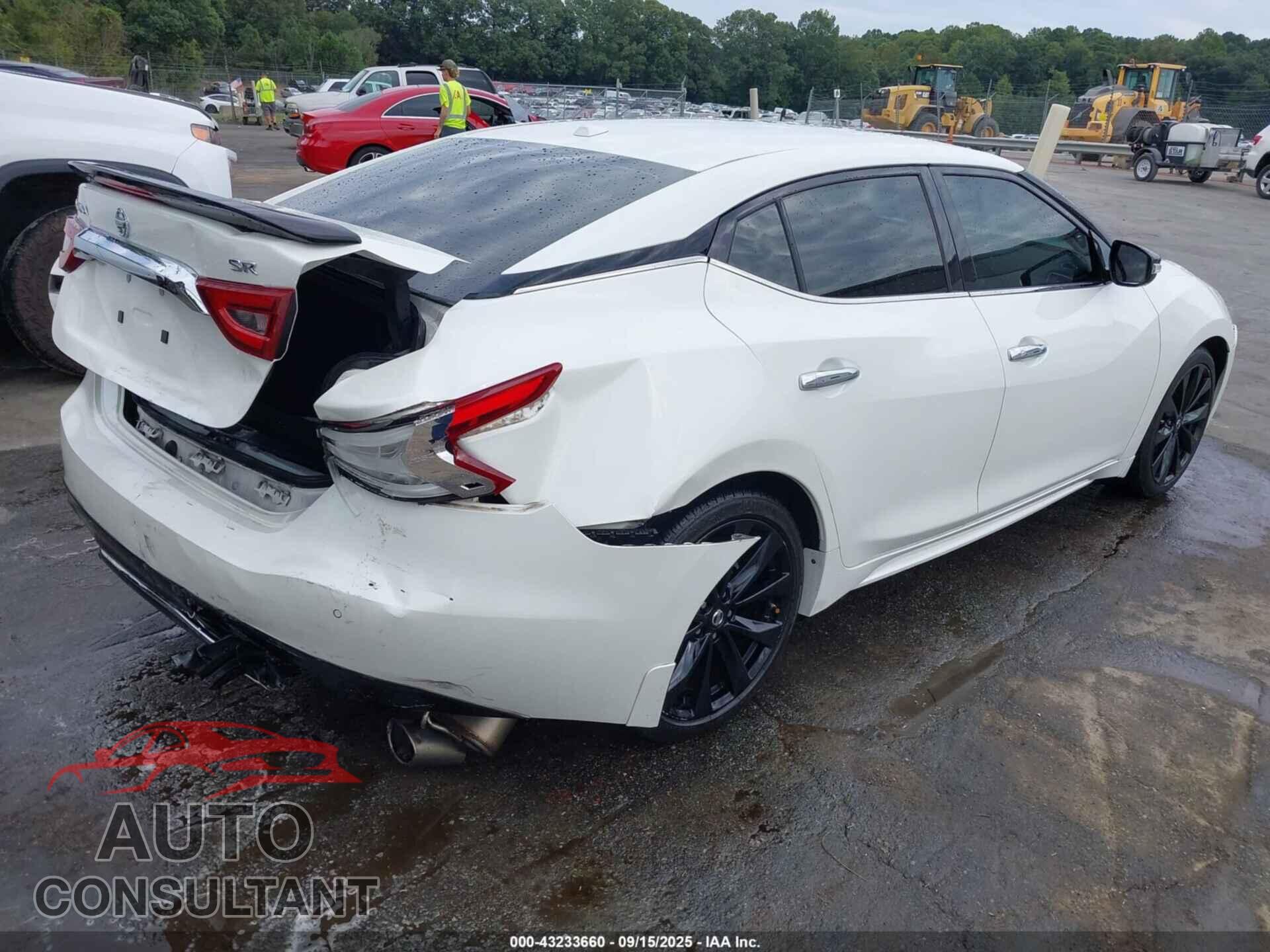 NISSAN MAXIMA 2017 - 1N4AA6APXHC402740