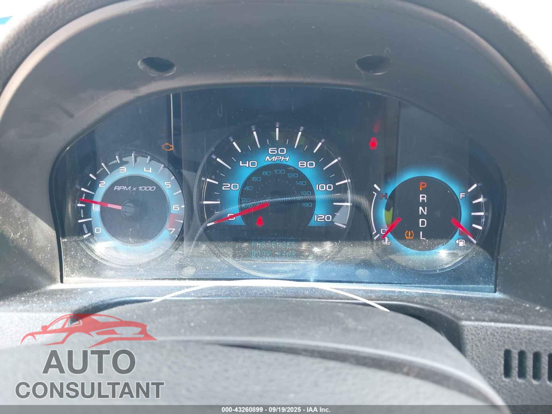 FORD FUSION 2011 - 3FAHP0HA6BR154880