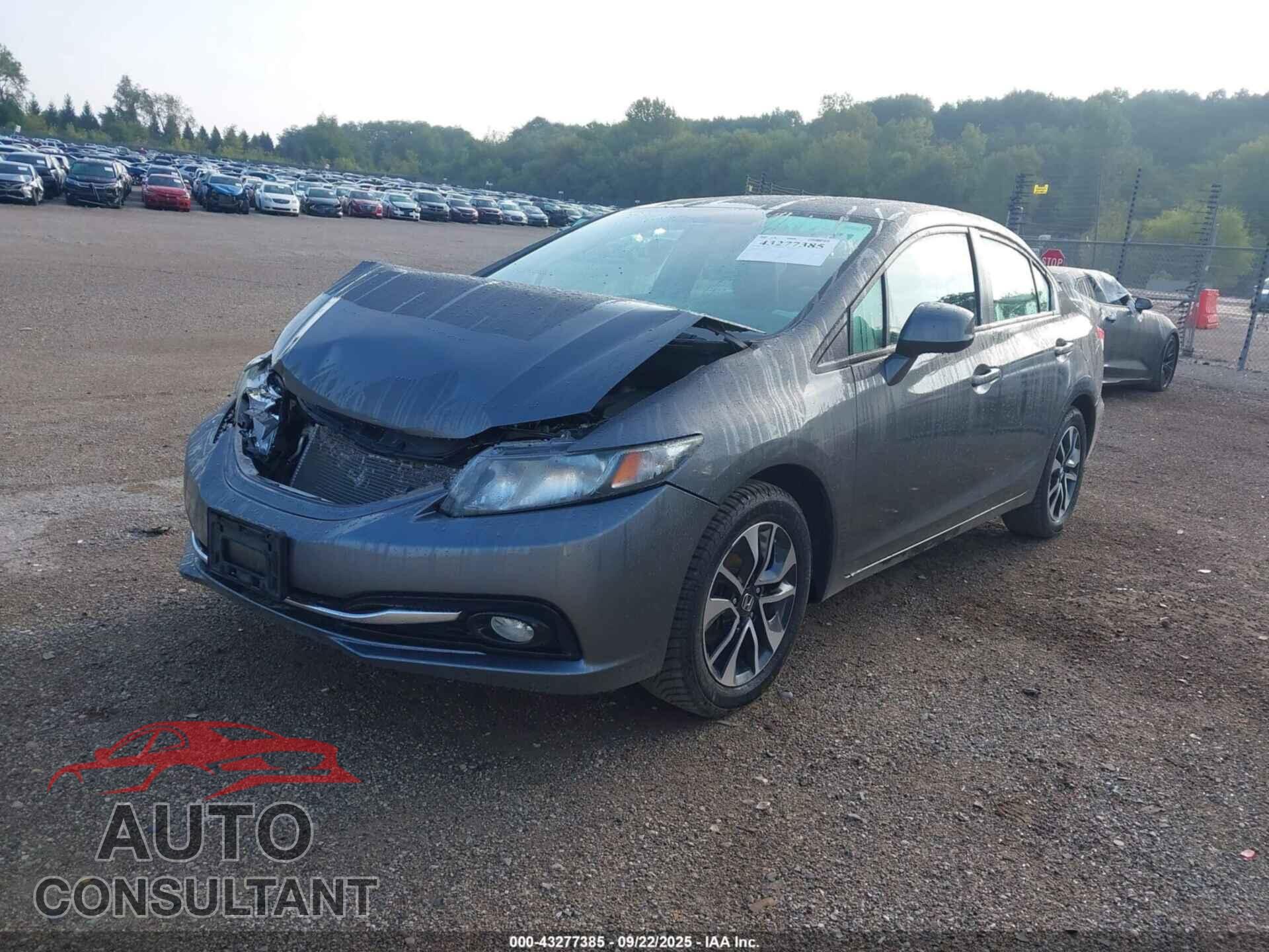 HONDA CIVIC 2013 - 19XFB2F96DE072615