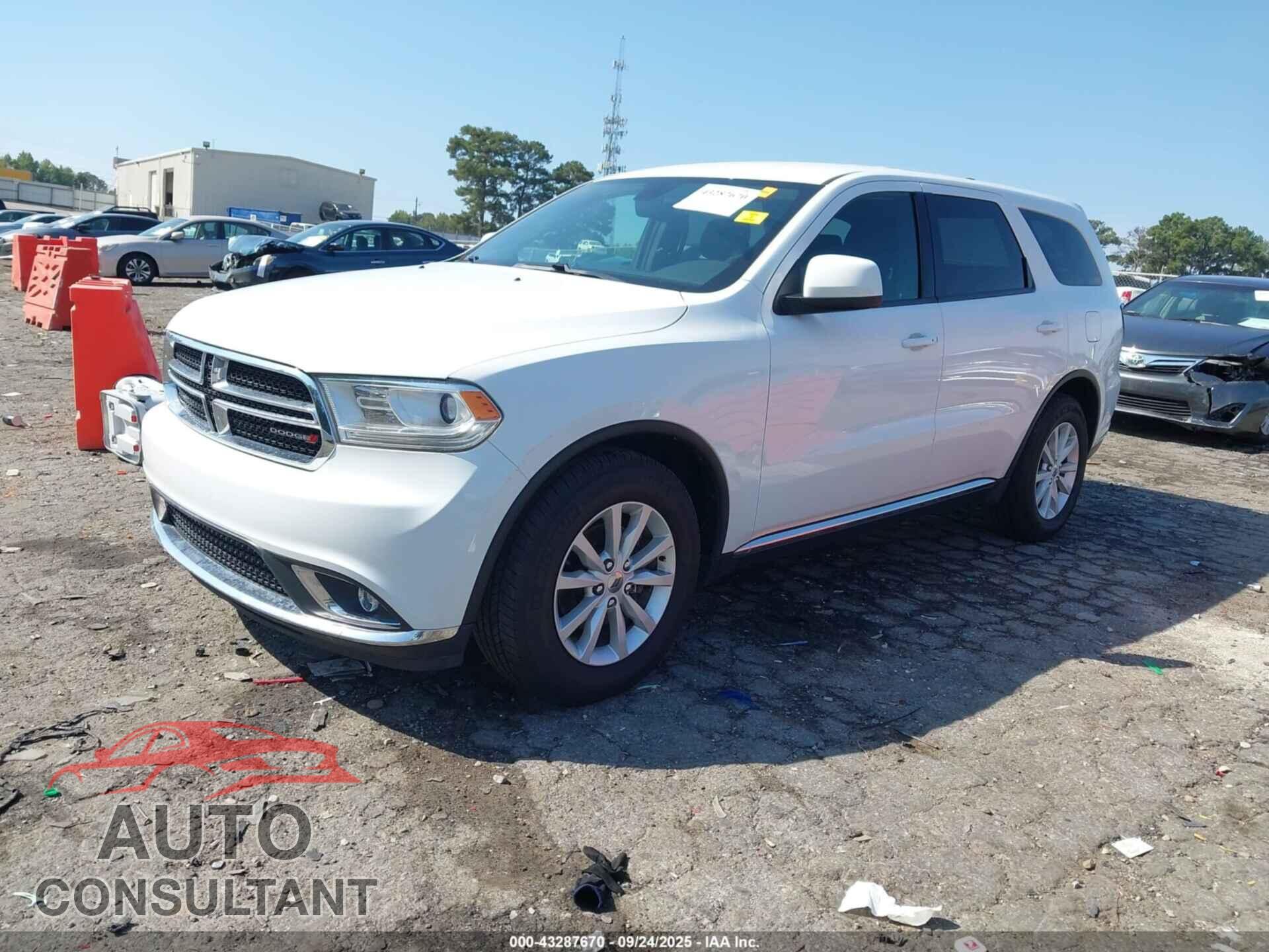DODGE DURANGO 2020 - 1C4RDHAG7LC380348