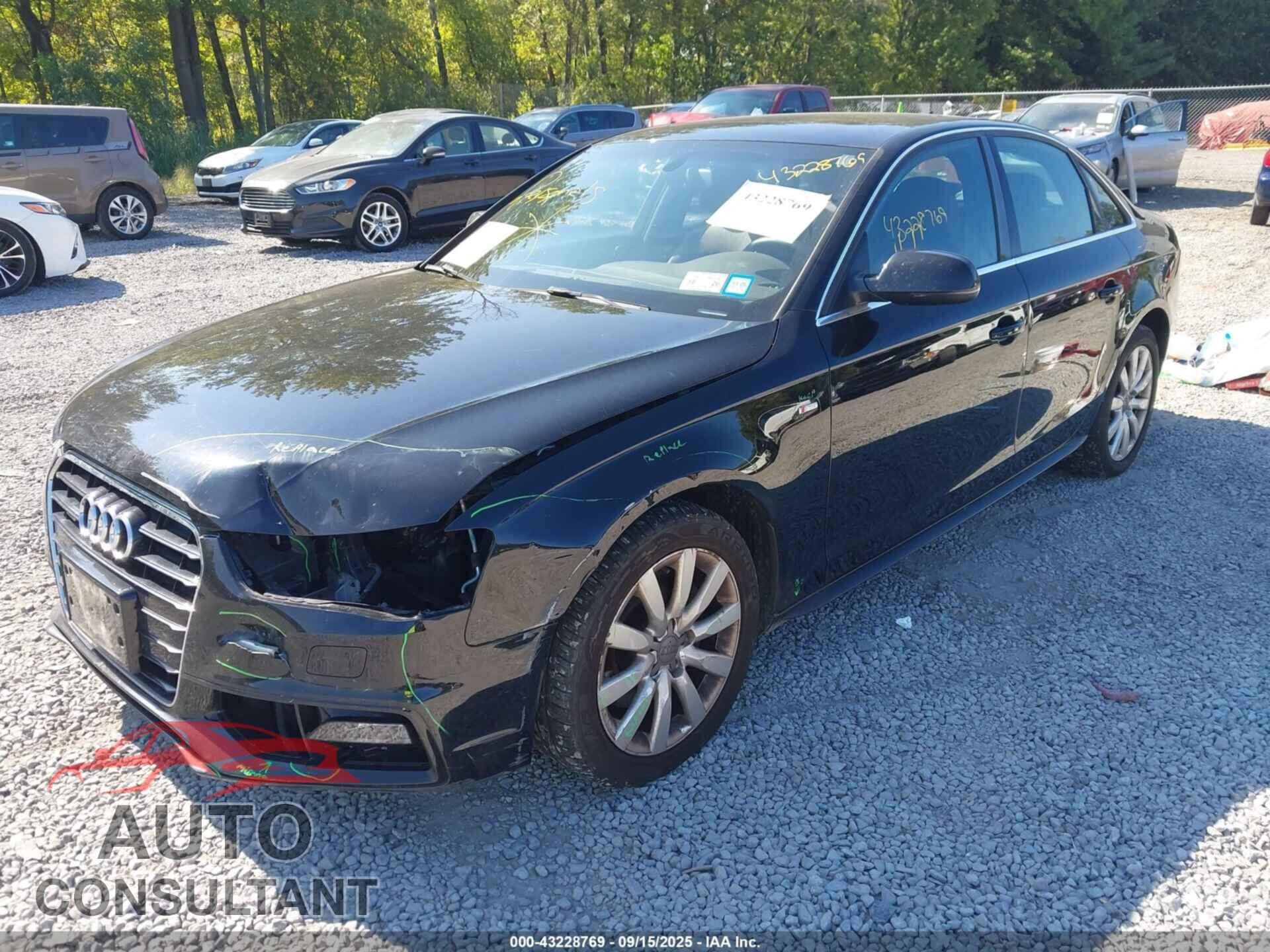 AUDI A4 2015 - WAUBFAFL6FN045273