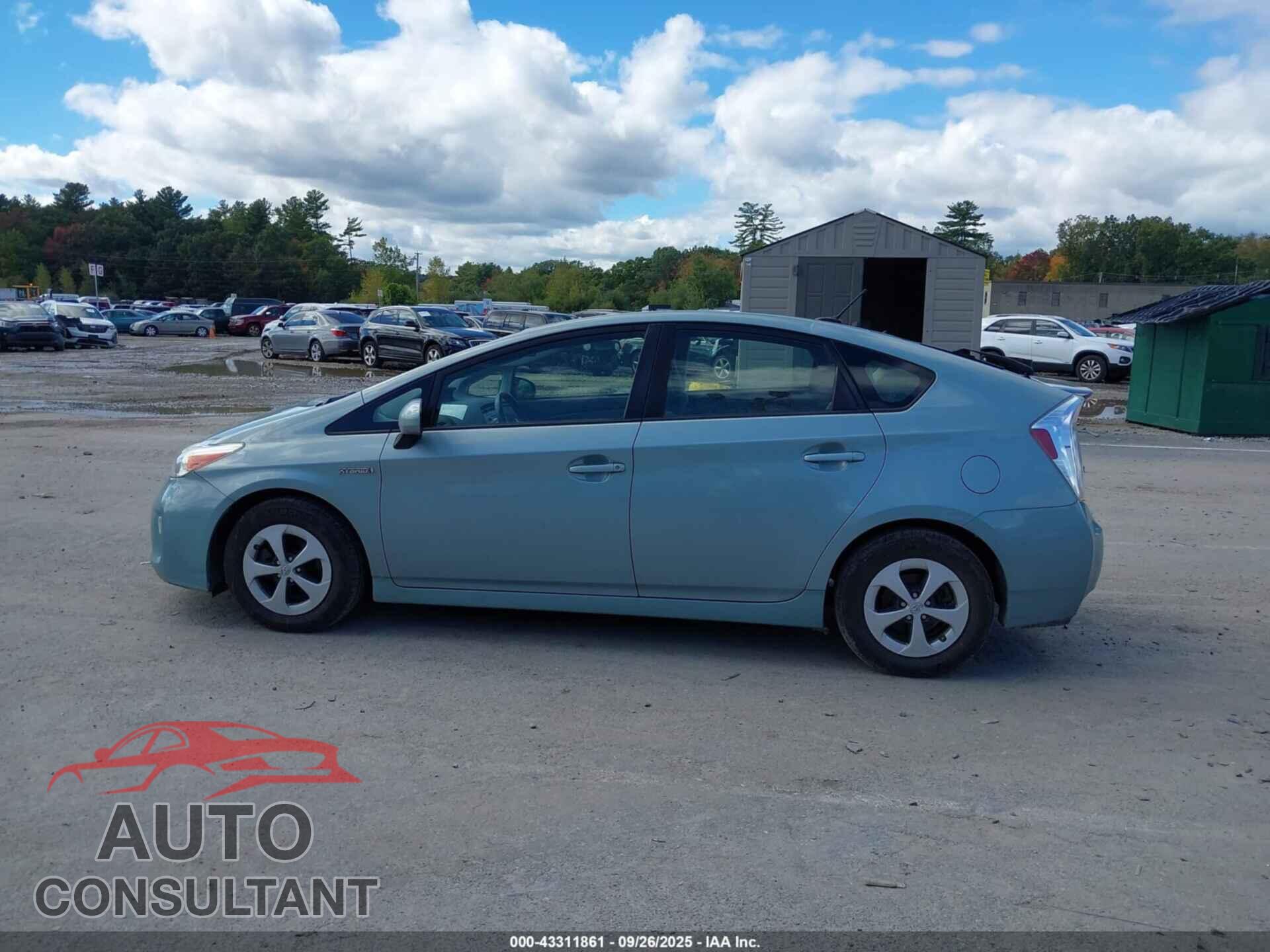 TOYOTA PRIUS 2014 - JTDKN3DUXE1817101