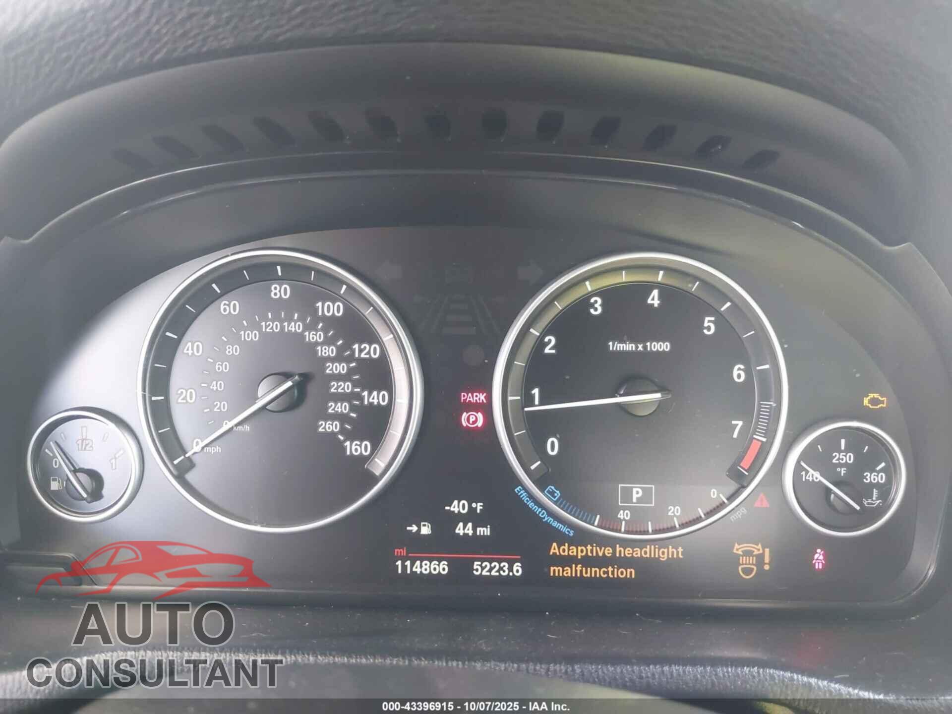 BMW X3 2015 - 5UXWX9C50F0D55794