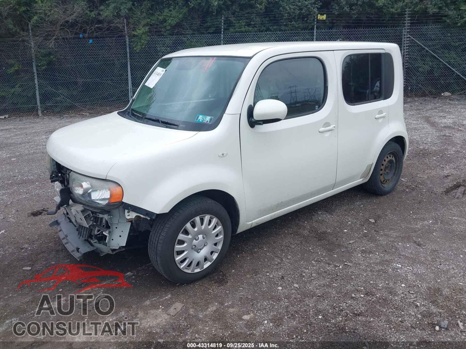 NISSAN CUBE 2010 - JN8AZ2KRXAT150543