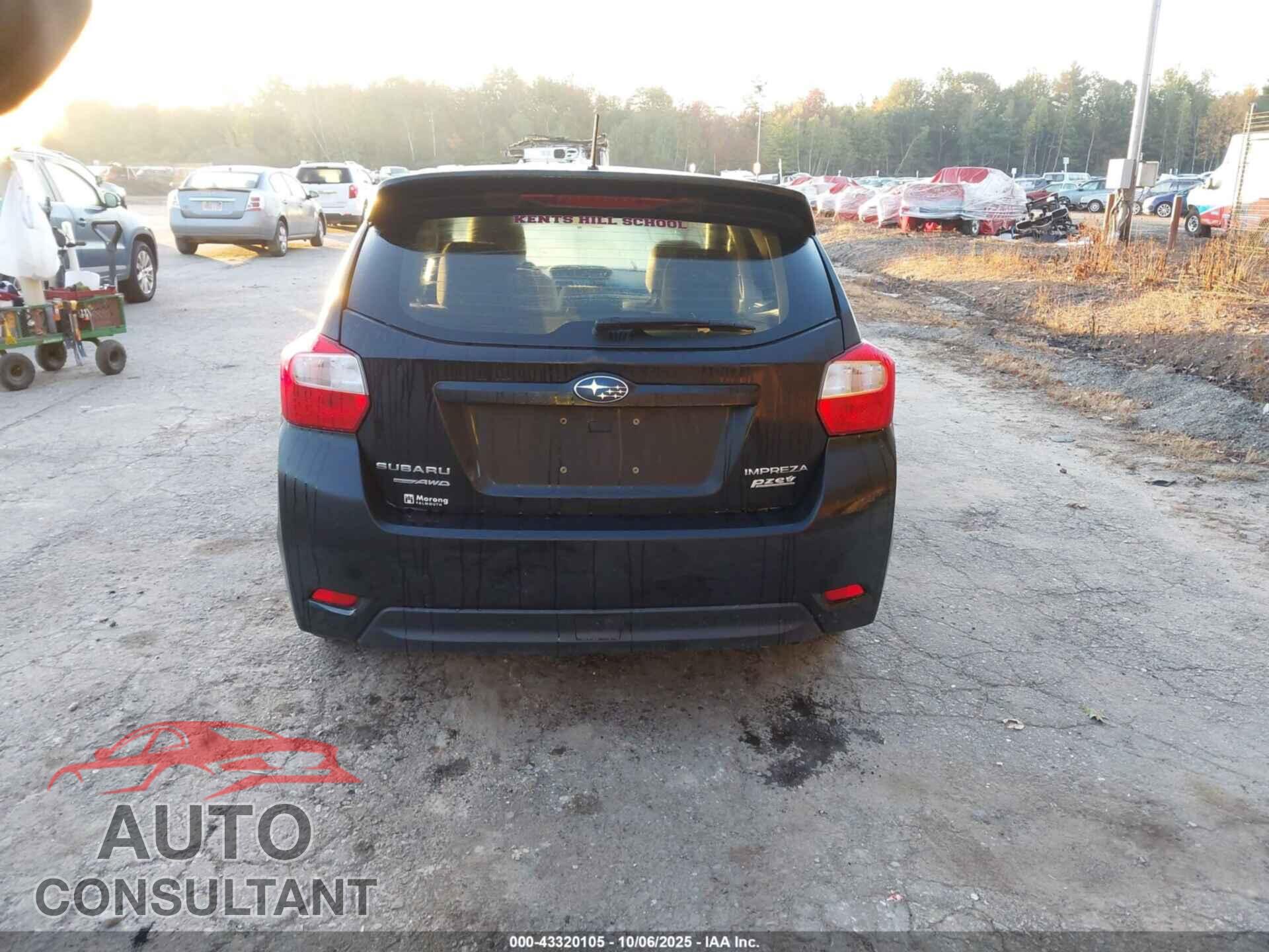 SUBARU IMPREZA 2013 - JF1GPAC66DH826297