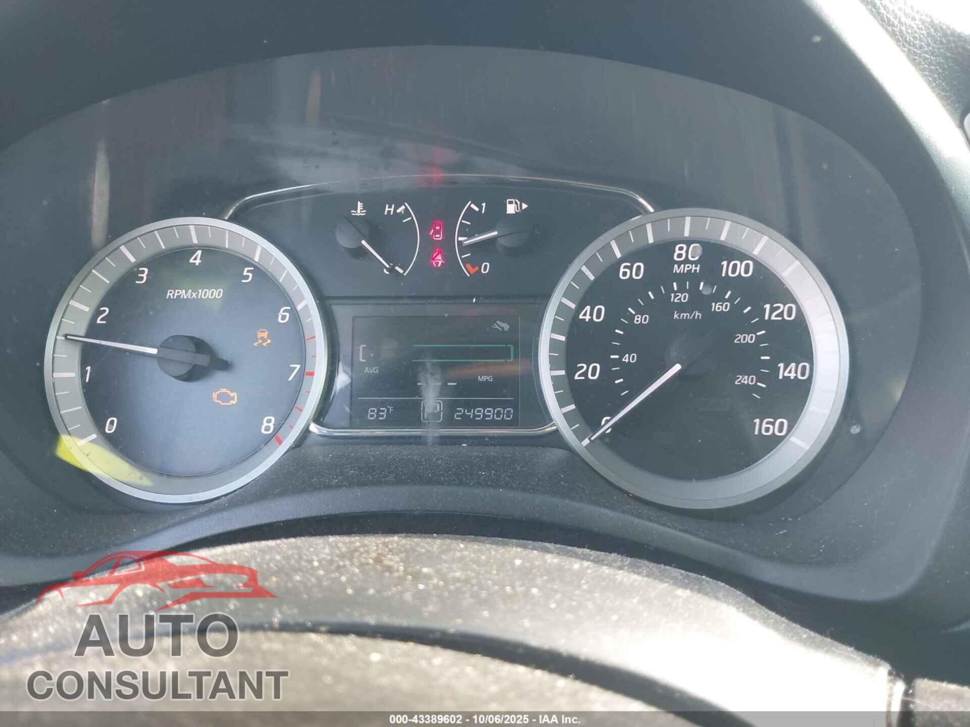 NISSAN SENTRA 2015 - 3N1AB7AP2FL650806