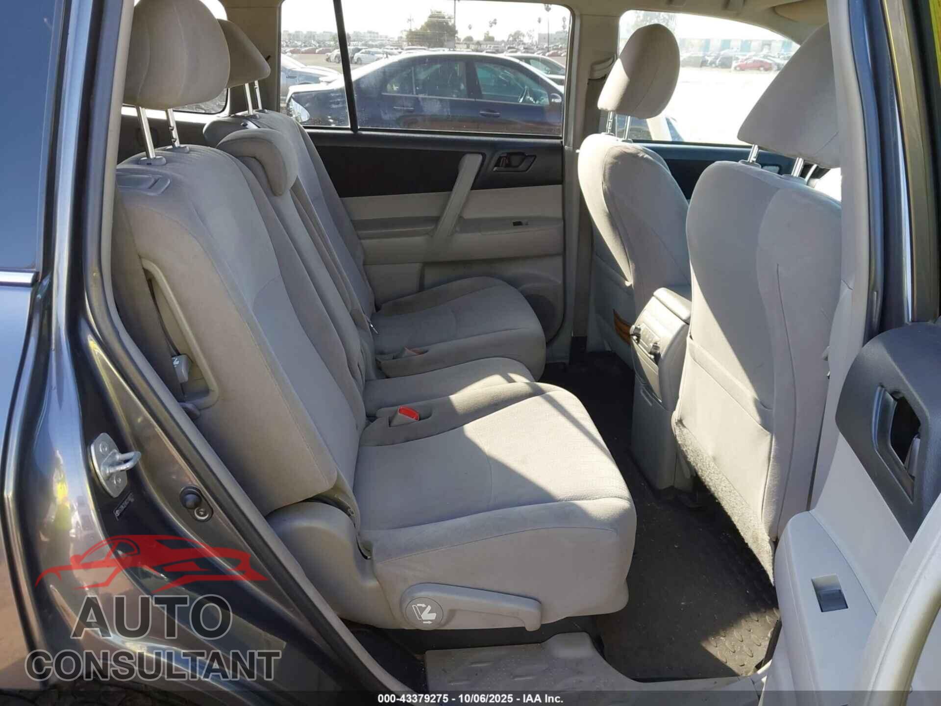 TOYOTA HIGHLANDER 2012 - 5TDBK3EHXCS100773