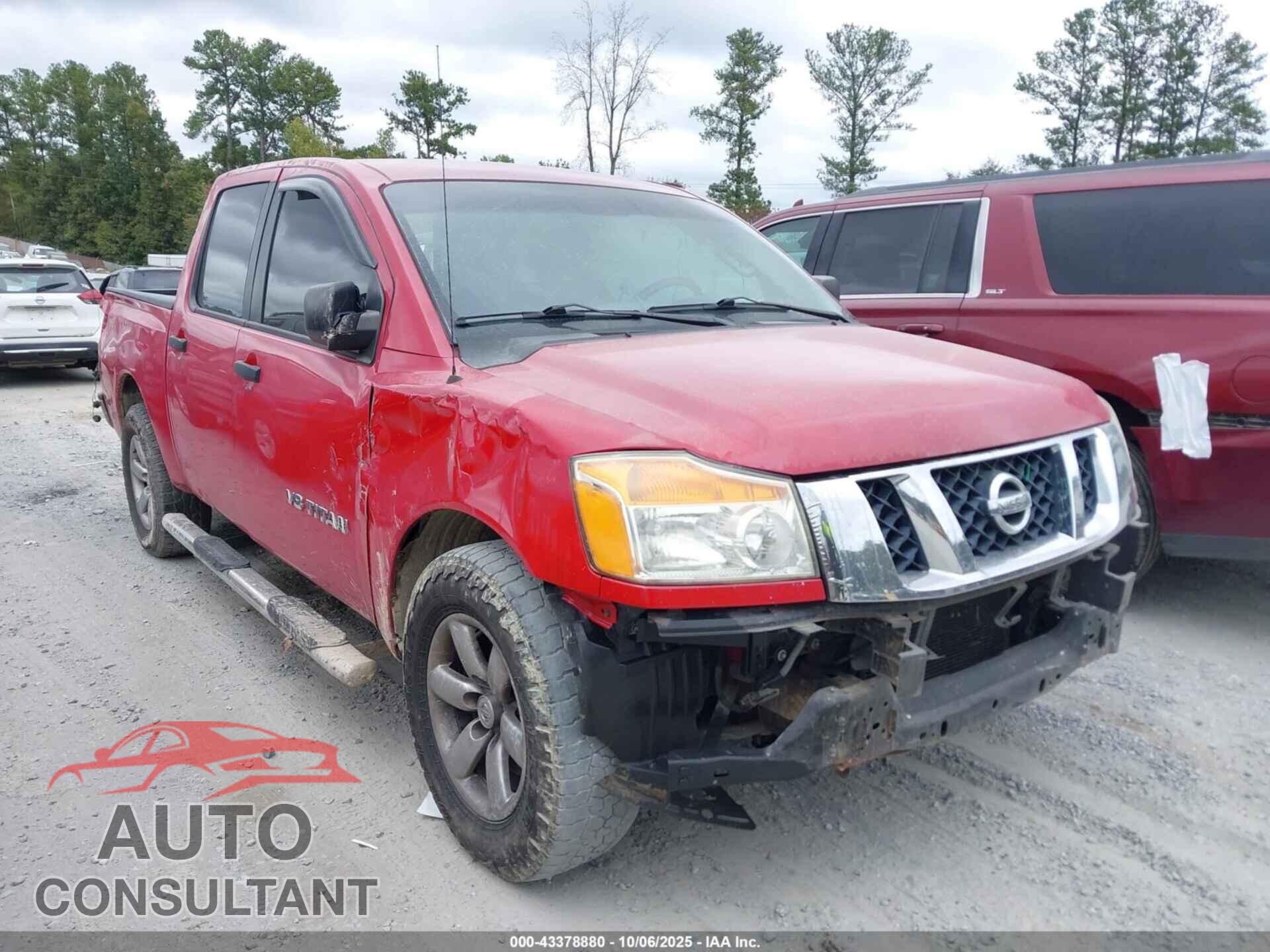 NISSAN TITAN 2012 - 1N6BA0EK1CN314535