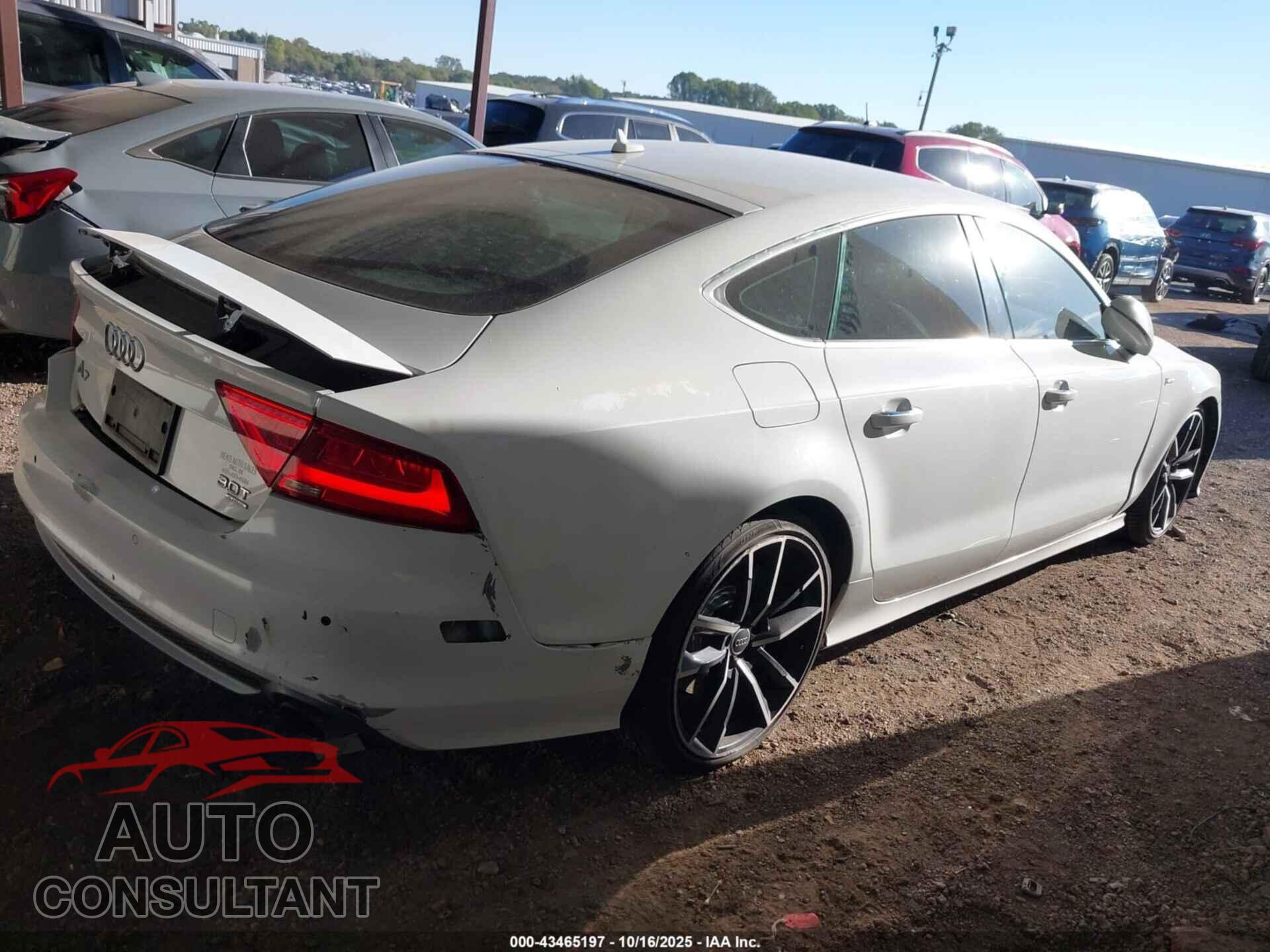 AUDI A7 2014 - WAU2GAFC4EN049608
