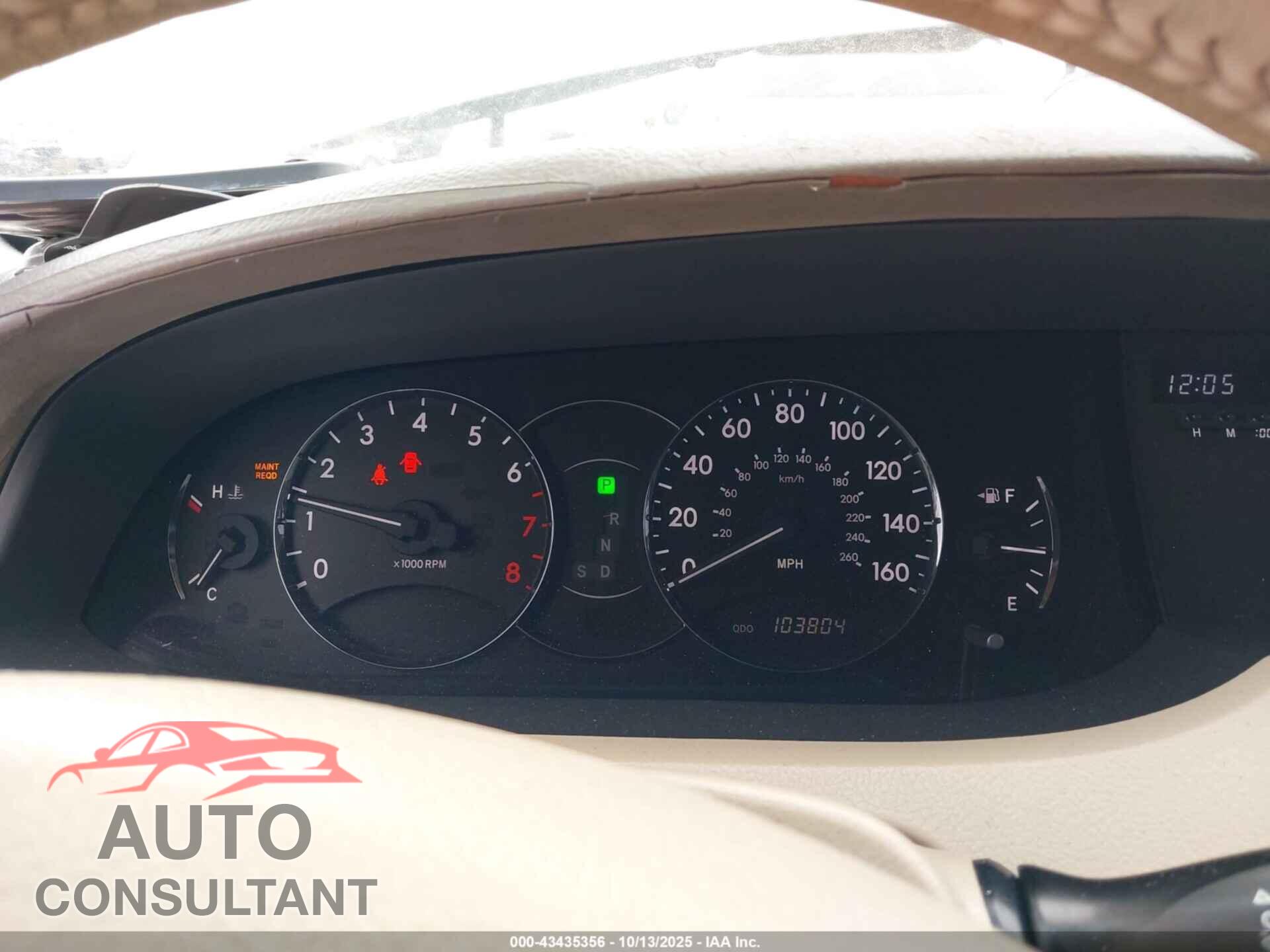 TOYOTA AVALON 2009 - 4T1BK36B09U325391