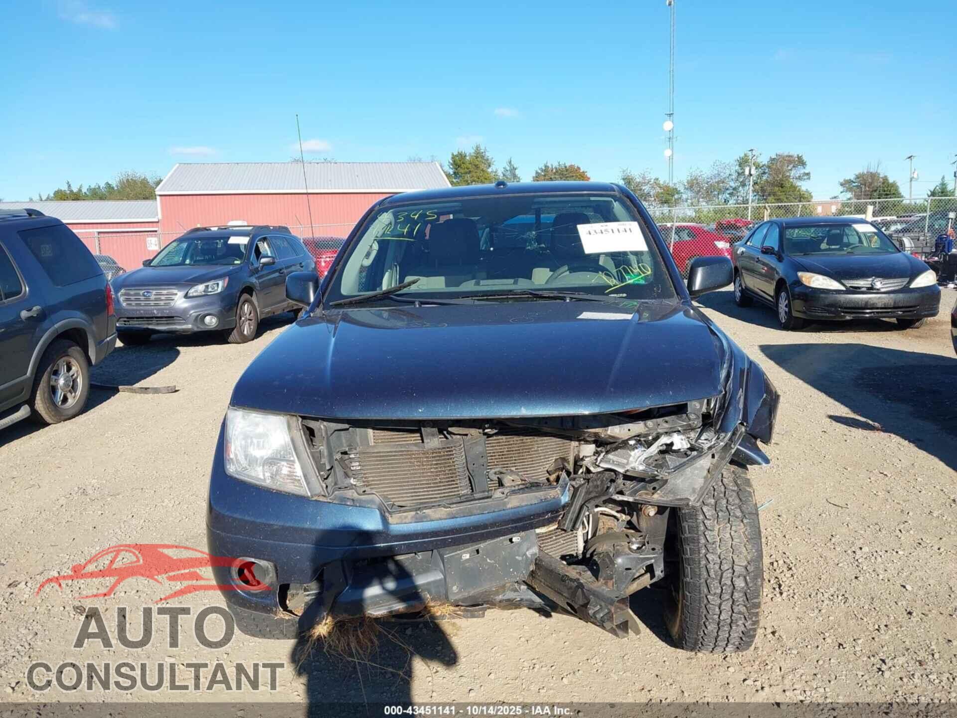 NISSAN FRONTIER 2016 - 1N6AD0EV3GN727740