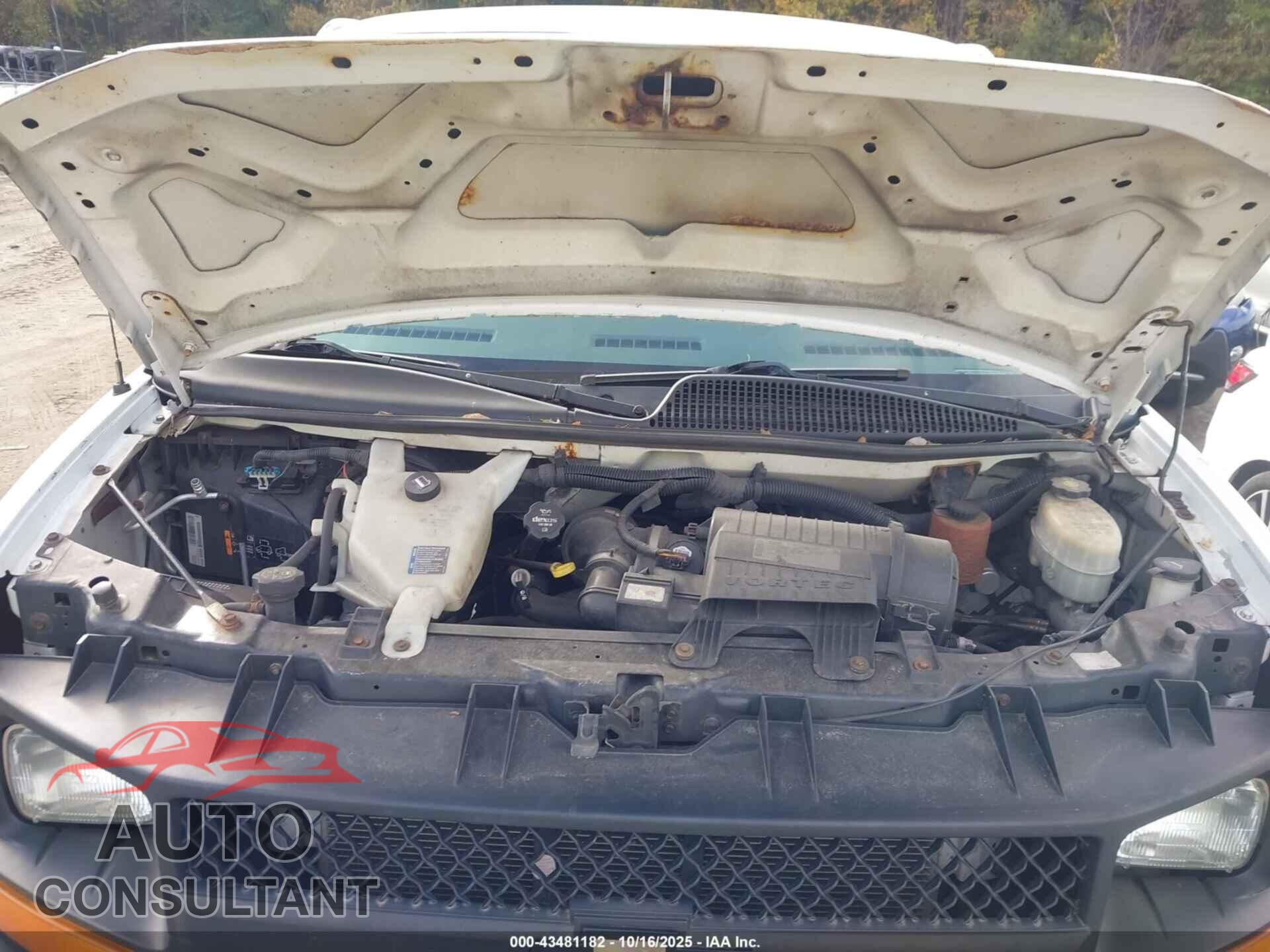 CHEVROLET EXPRESS 2500 2014 - 1GCWGFCA9E1123231