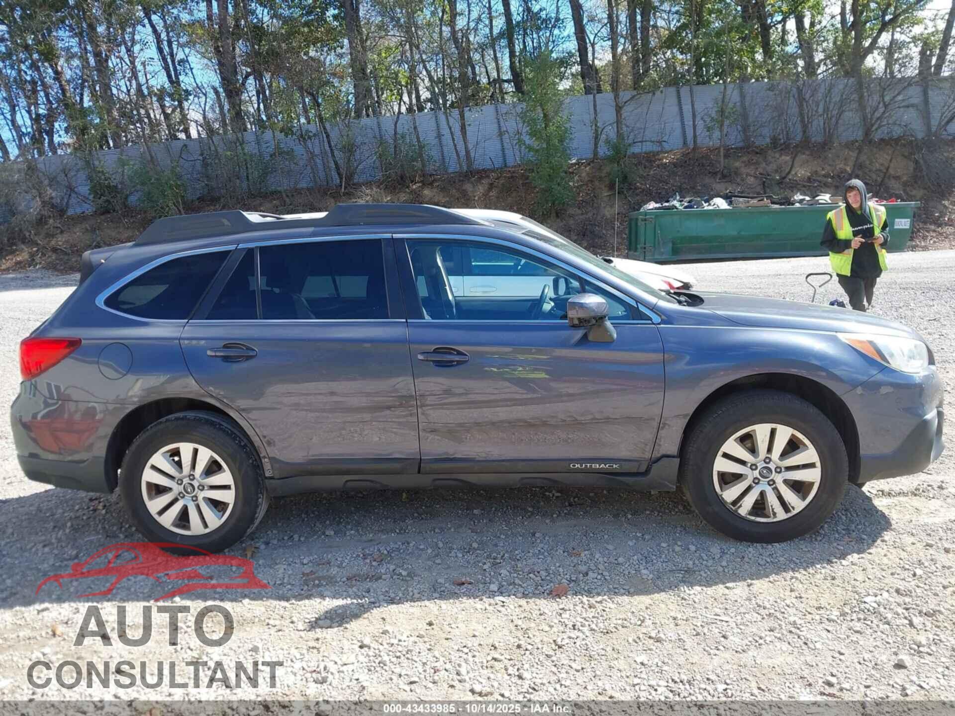 SUBARU OUTBACK 2016 - 4S4BSACC1G3299128