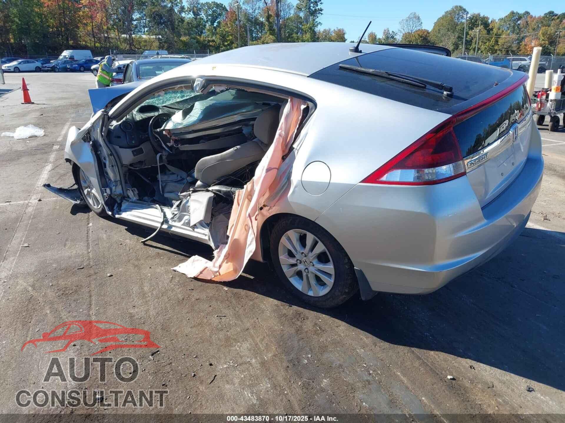 HONDA INSIGHT 2012 - JHMZE2H70CS000156