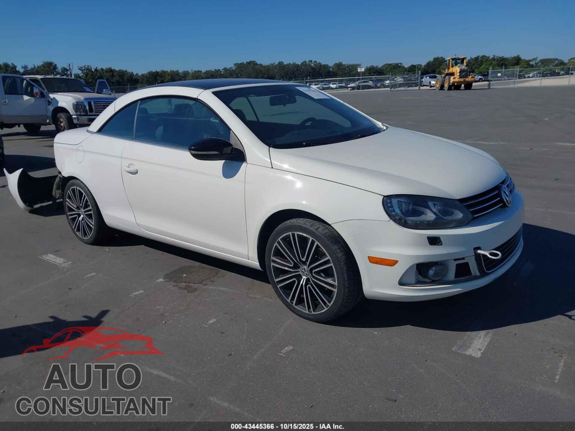 VOLKSWAGEN EOS 2014 - WVWBW8AH4EV000930