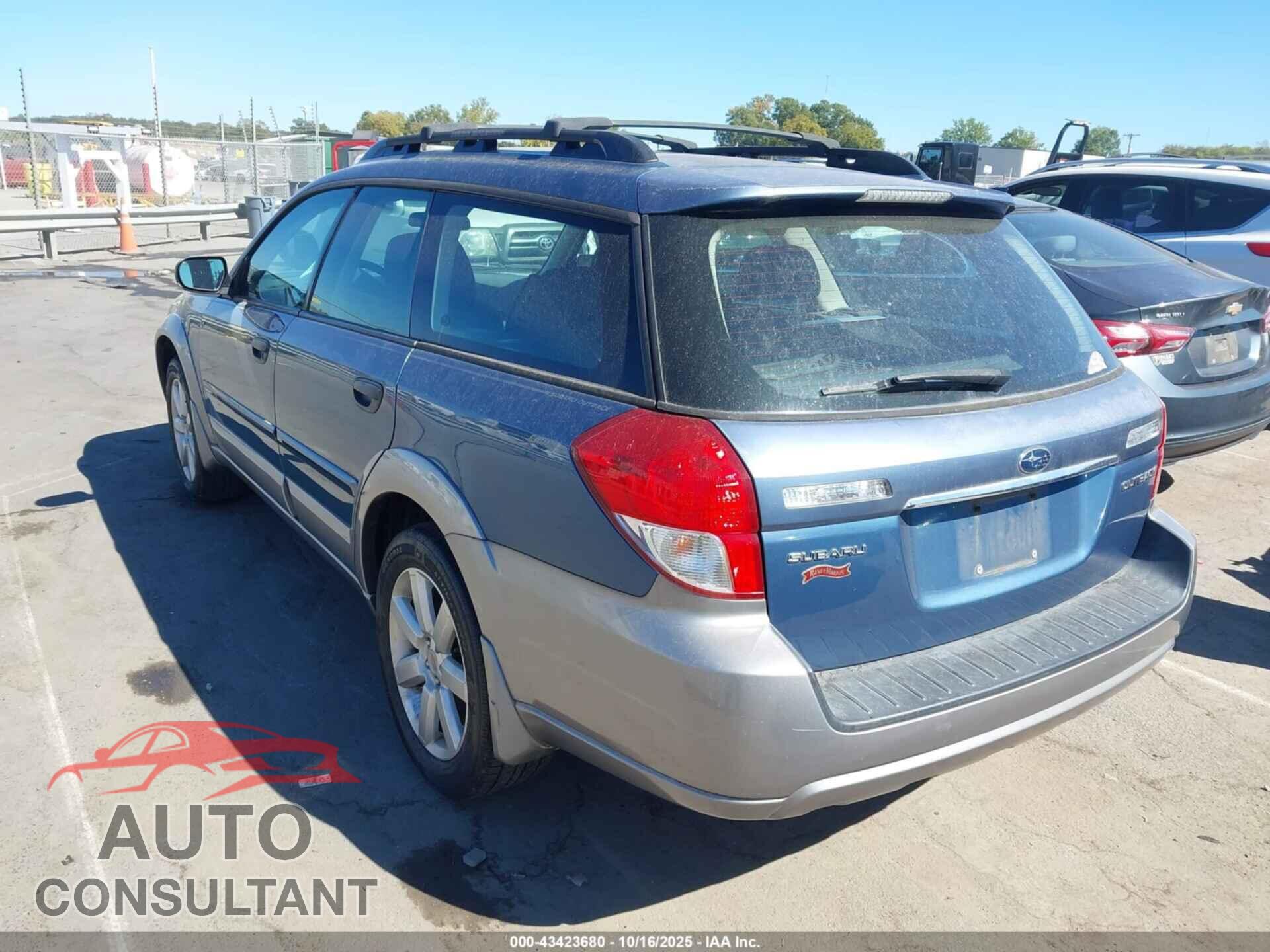 SUBARU OUTBACK 2009 - 4S4BP61CX97324346